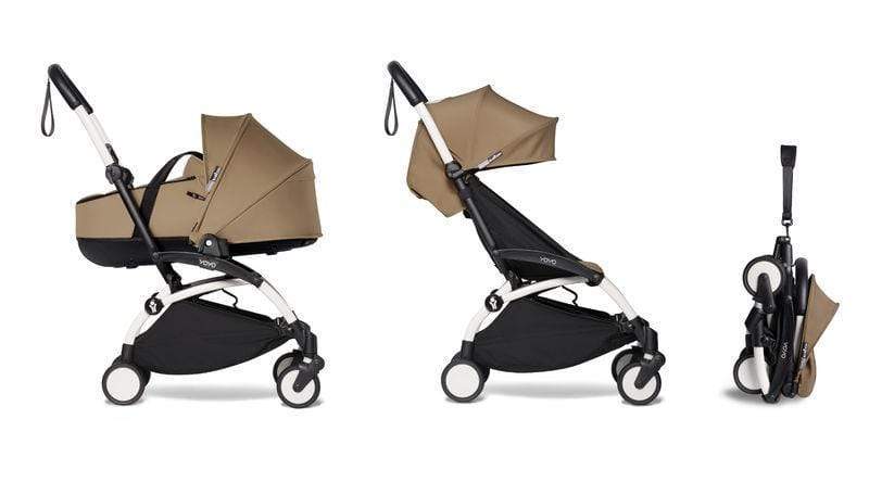Stokke YOYO2 6+ Complete Baby Stroller with Bassinet - Lightweight Compact Travel Stroller for Toddlers & Newborns - Perfect for Air Travel, City Walks and Everyday Use