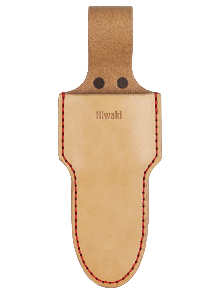 Premium Leather Single Holster for Tools & Gardening - Durable & Comfortable Waist Belt Holder for Landscaping, DIY & Outdoor Work
