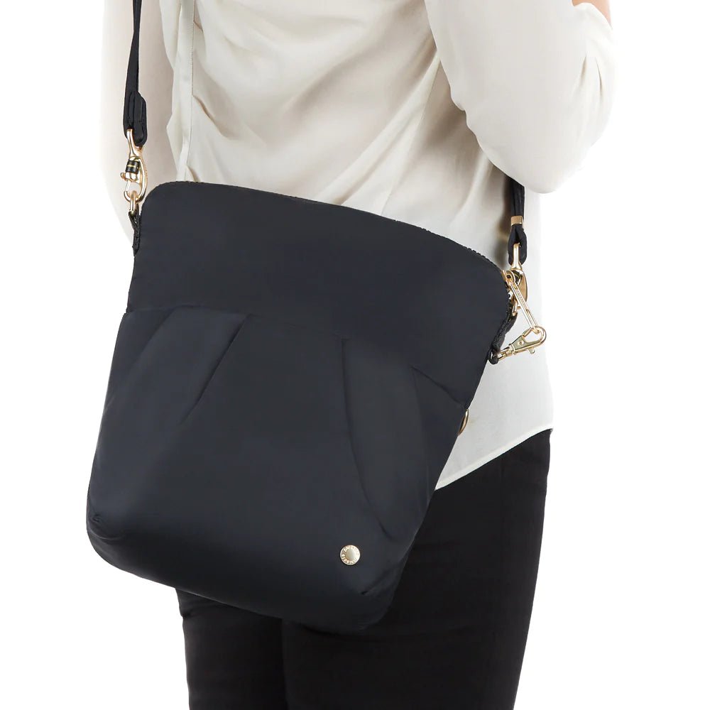 Pacsafe Citysafe CX Anti-Theft Convertible Crossbody Bag for Women - Secure Travel & Everyday Use - RFID Protection & Slash-Resistant Design