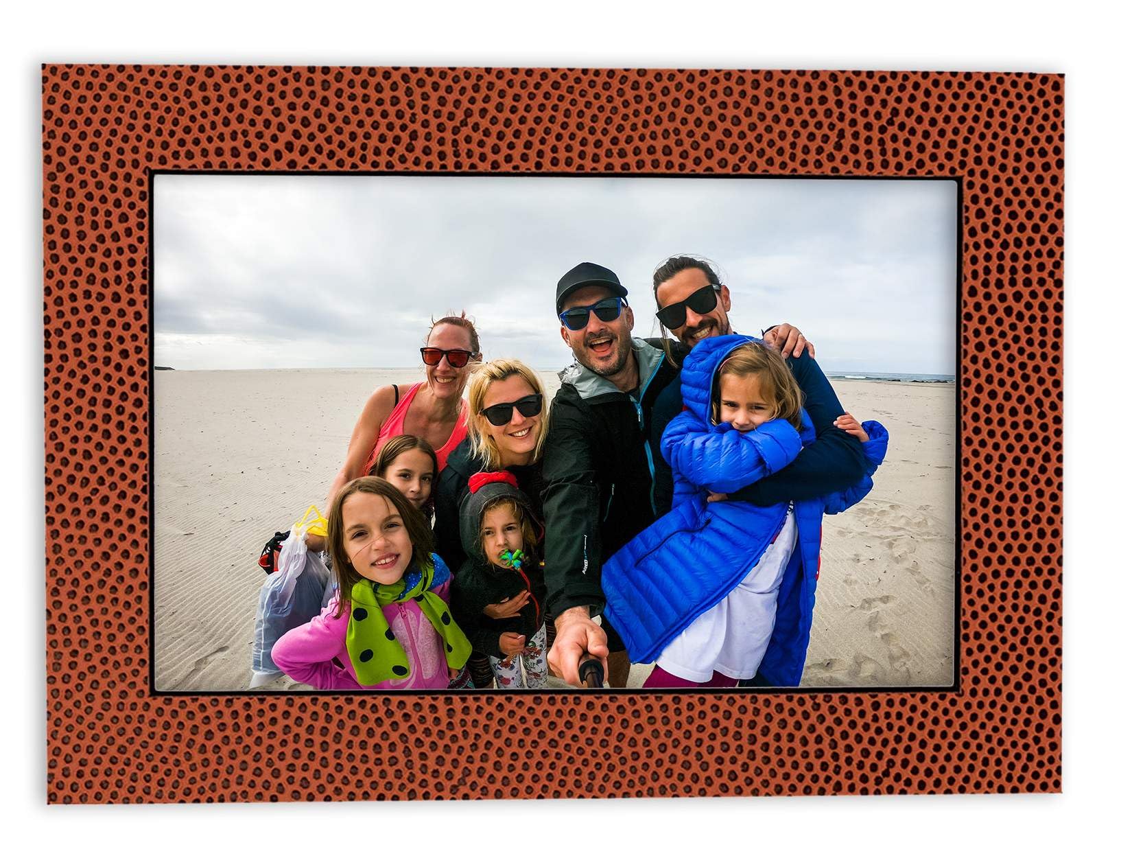 16x22 Acid-Free Football Texture Precut Matboard for 12x19 Photos - Bevel Cut 4-Ply Mat with Backing Board & Self-Seal Crystal Clear Photo Bag - Perfect for Framing, Picture Displays, and Sports Memorabilia Preservation