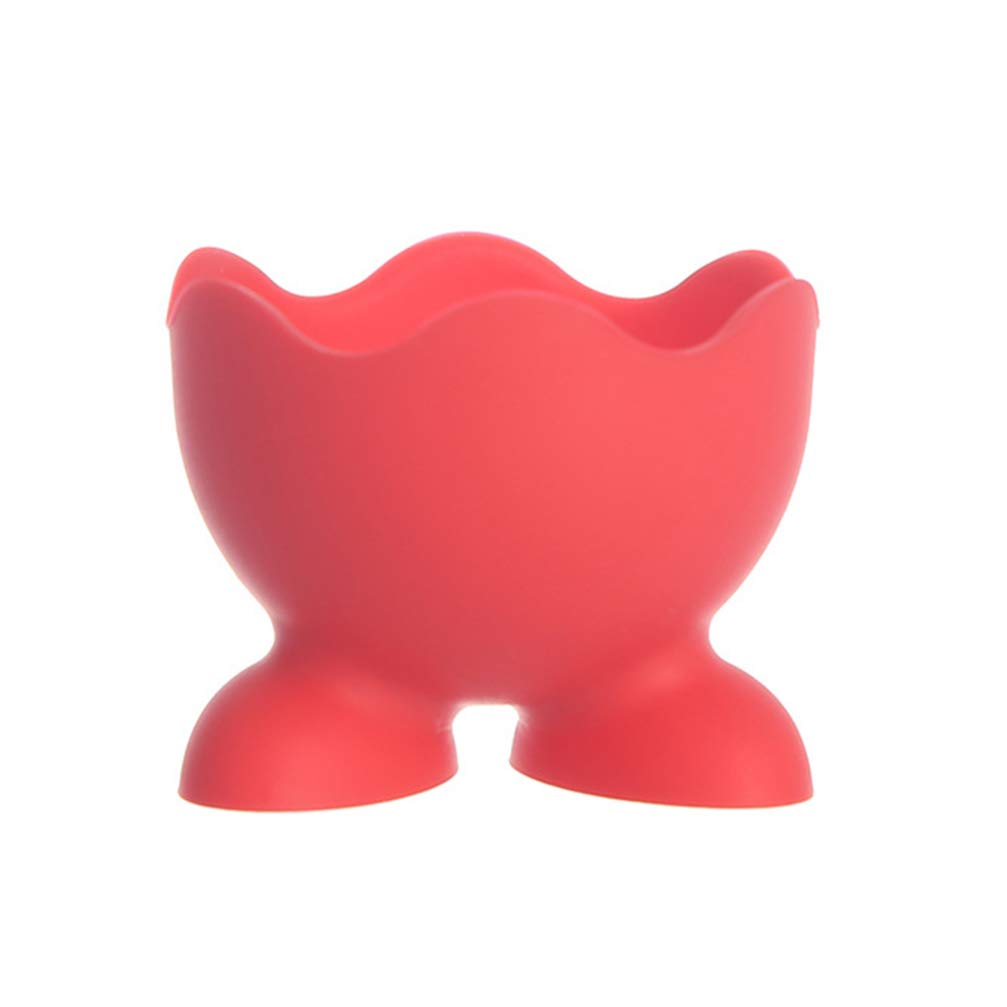 DOITOOL 3-Piece Silicone Egg Cup Holder Set - Microwave & Oven Safe Egg Cooker Cups for Soft/Hard Boiled Eggs - Perfect for Breakfast, Kitchen, Dining, and Party Serving