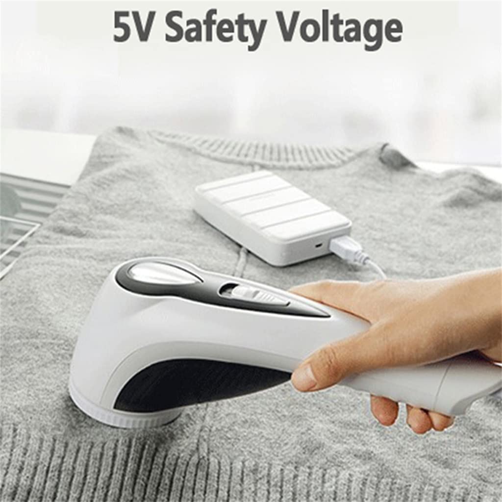 Rechargeable Electric Fabric Lint Remover for Clothes, Carpets & Curtains - Anti-Pilling & Fuzz Shaver - Perfect for Home, Office & Travel Use