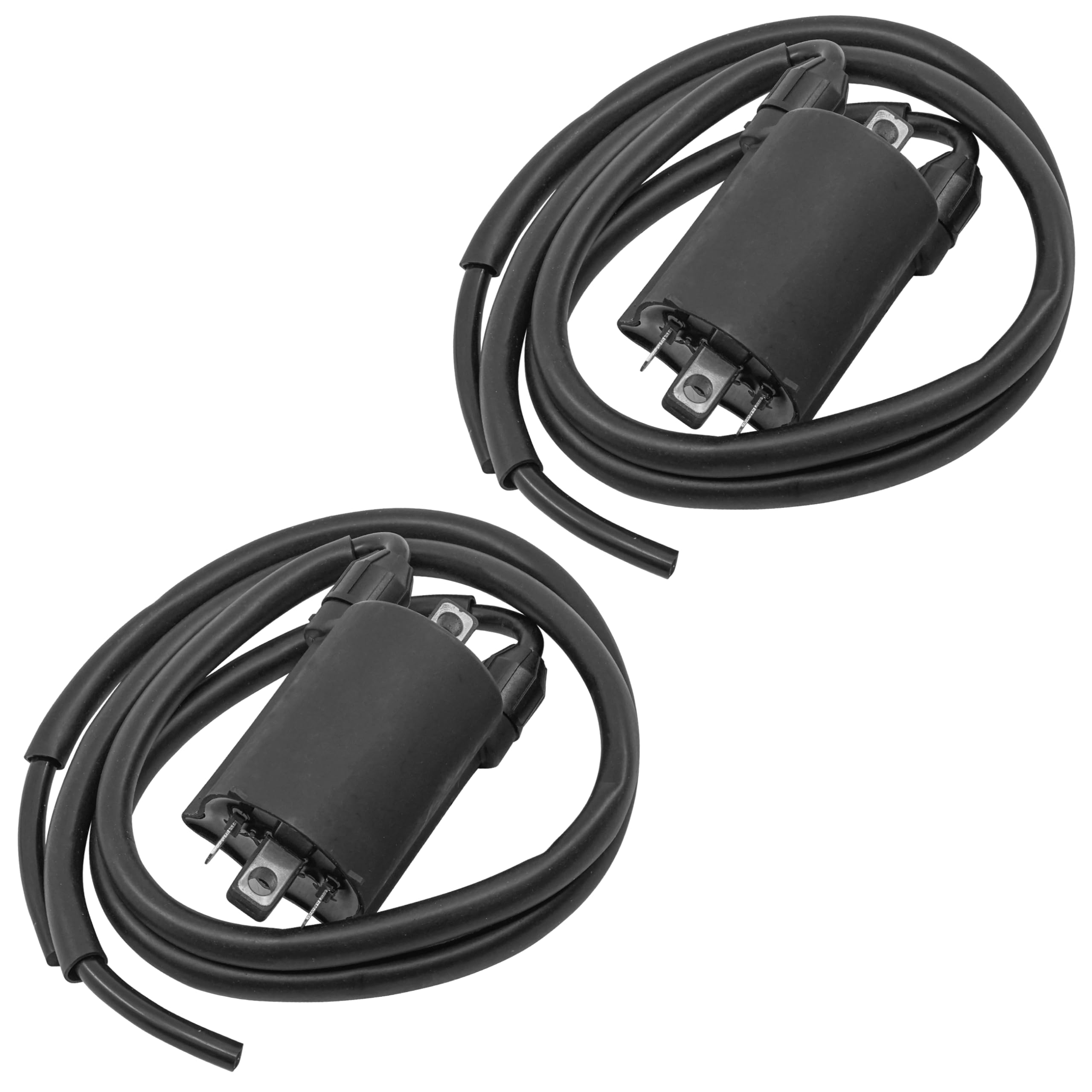 Caltric 2-Pack Ignition Coil Set Compatible with Honda PC800 Pacific Coast 800 (1989-1990, 1994-1998) - High Performance Replacement Part for Smooth Engine Start & Ride