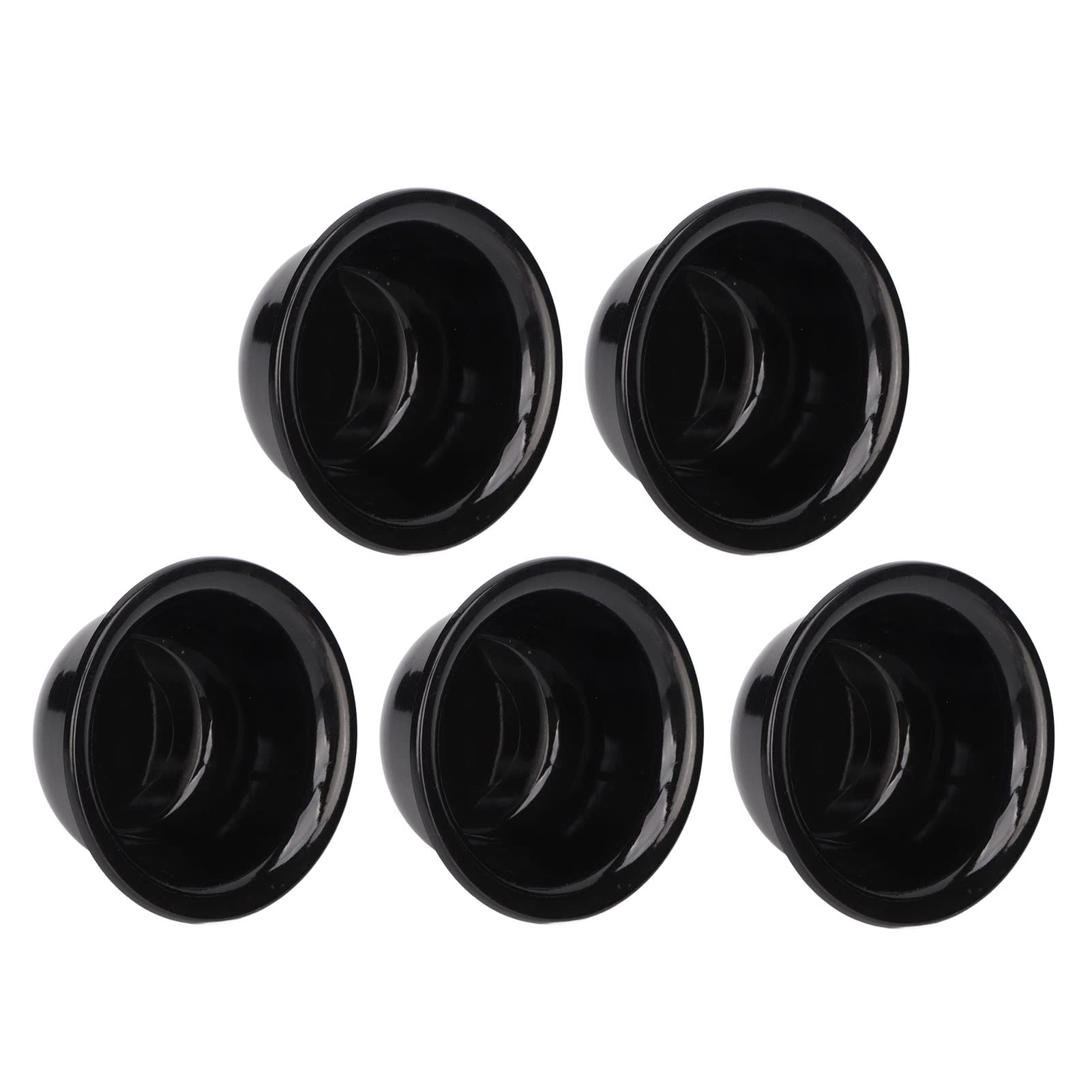 Premium Beard Shaving Foam Bowl Set - 5Pcs Travel-Friendly Men's Shaving Kit with Space-Saving Design for Home & On-the-Go Grooming