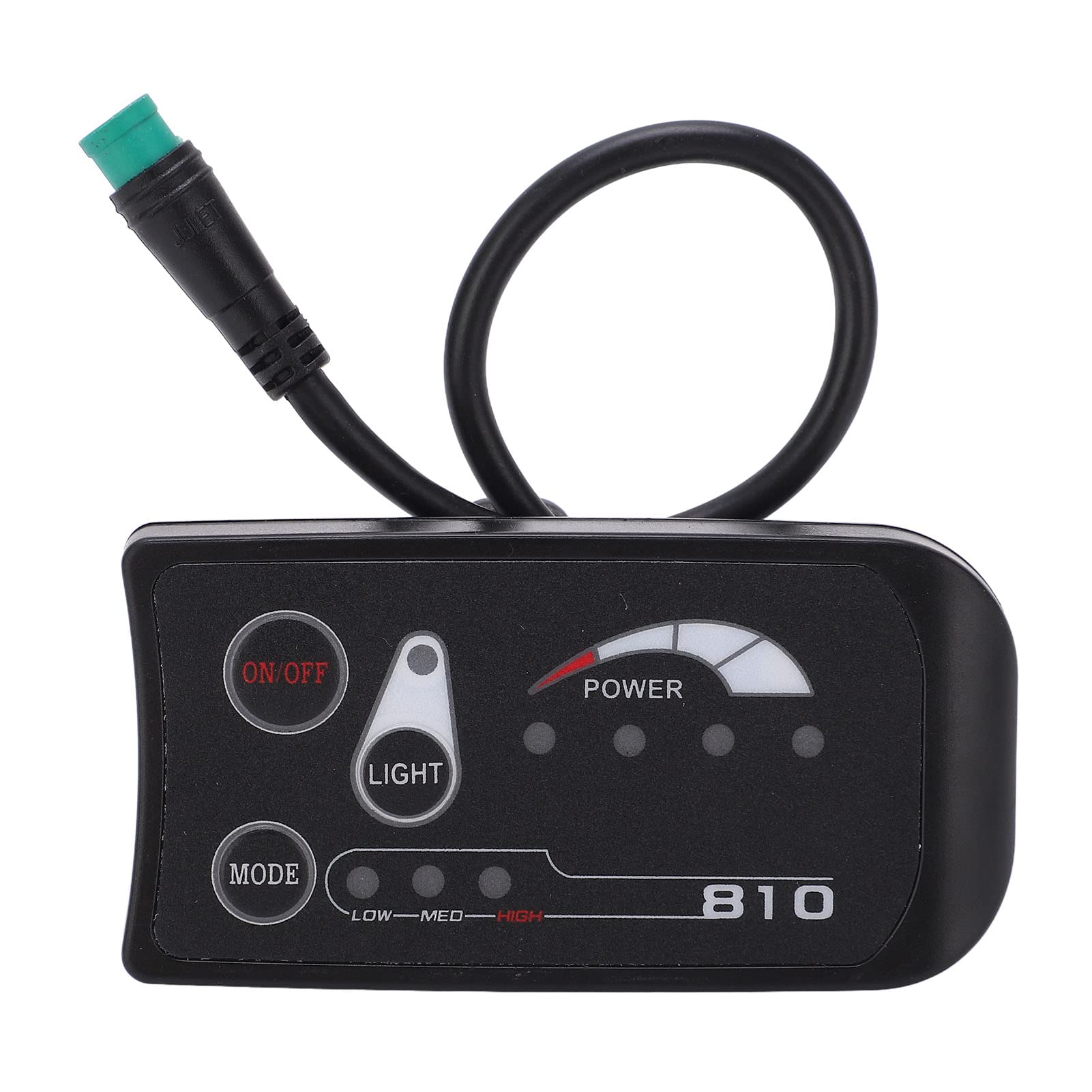 36V 48V Electric Bike LED Display Control Panel - Waterproof E-Bike LCD Screen for Bicycle Modification | Perfect for Commuting, Mountain Biking & Urban Riding