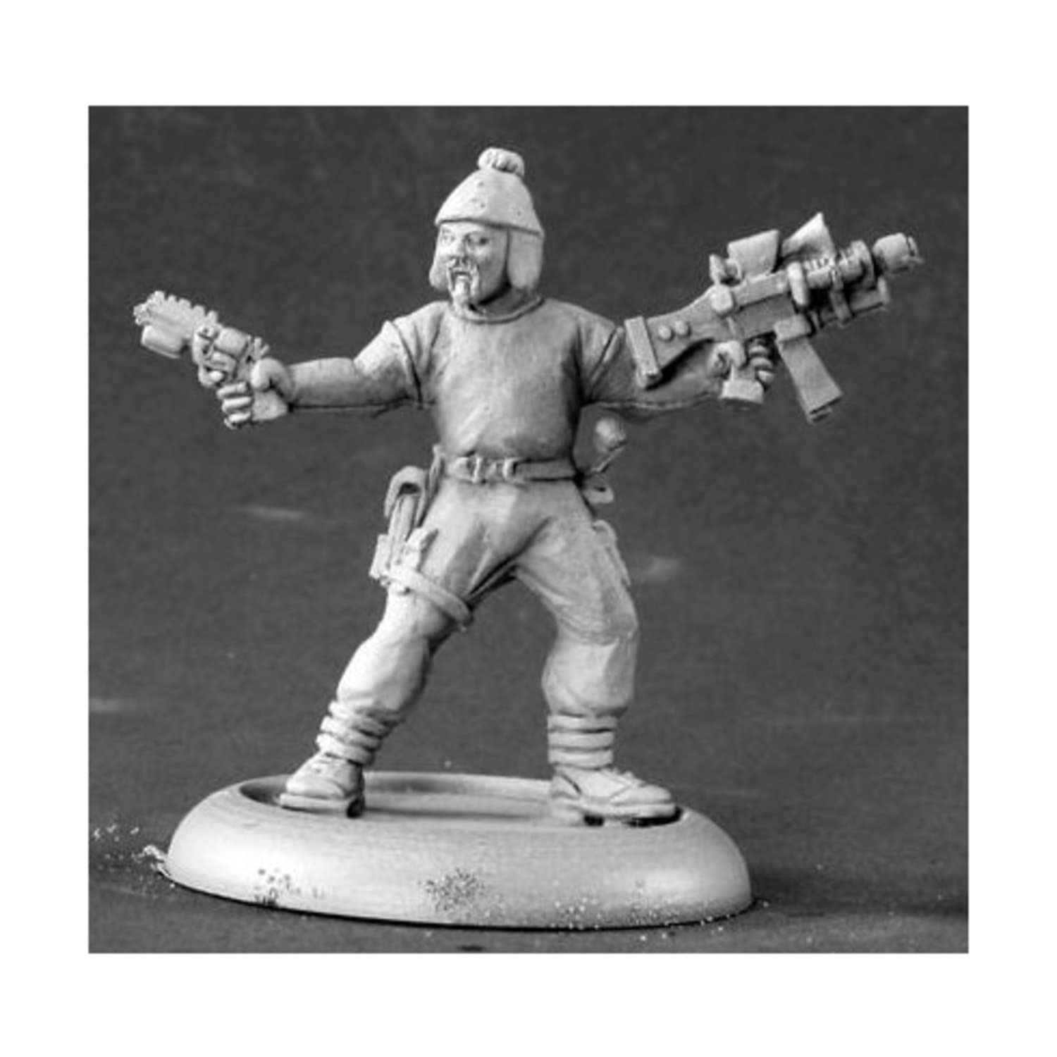 Reaper Turk Space Salvager Chronoscope Miniatures - Sci-Fi Tabletop Game Miniatures for RPG & Wargaming Scenes