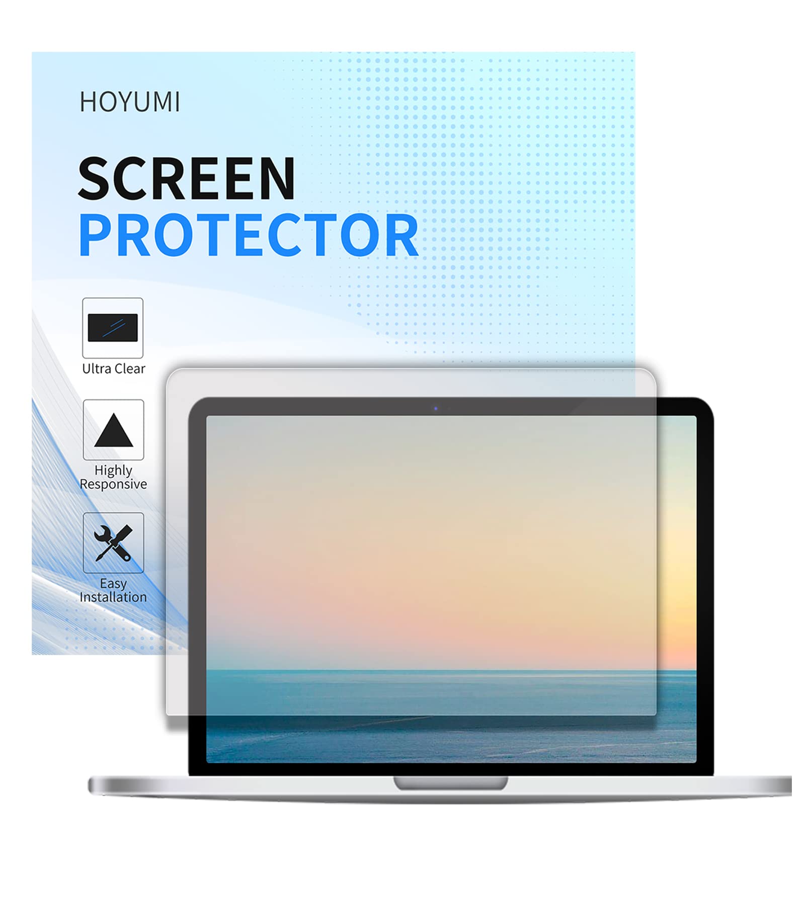 Lenovo Yoga C930/C930-Glass 14 Inch Paper Feel Screen Protector - Matte Anti-Glare Full Coverage Laptop Screen Protector for Writing & Drawing | Perfect for Digital Artists, Students & Office Work