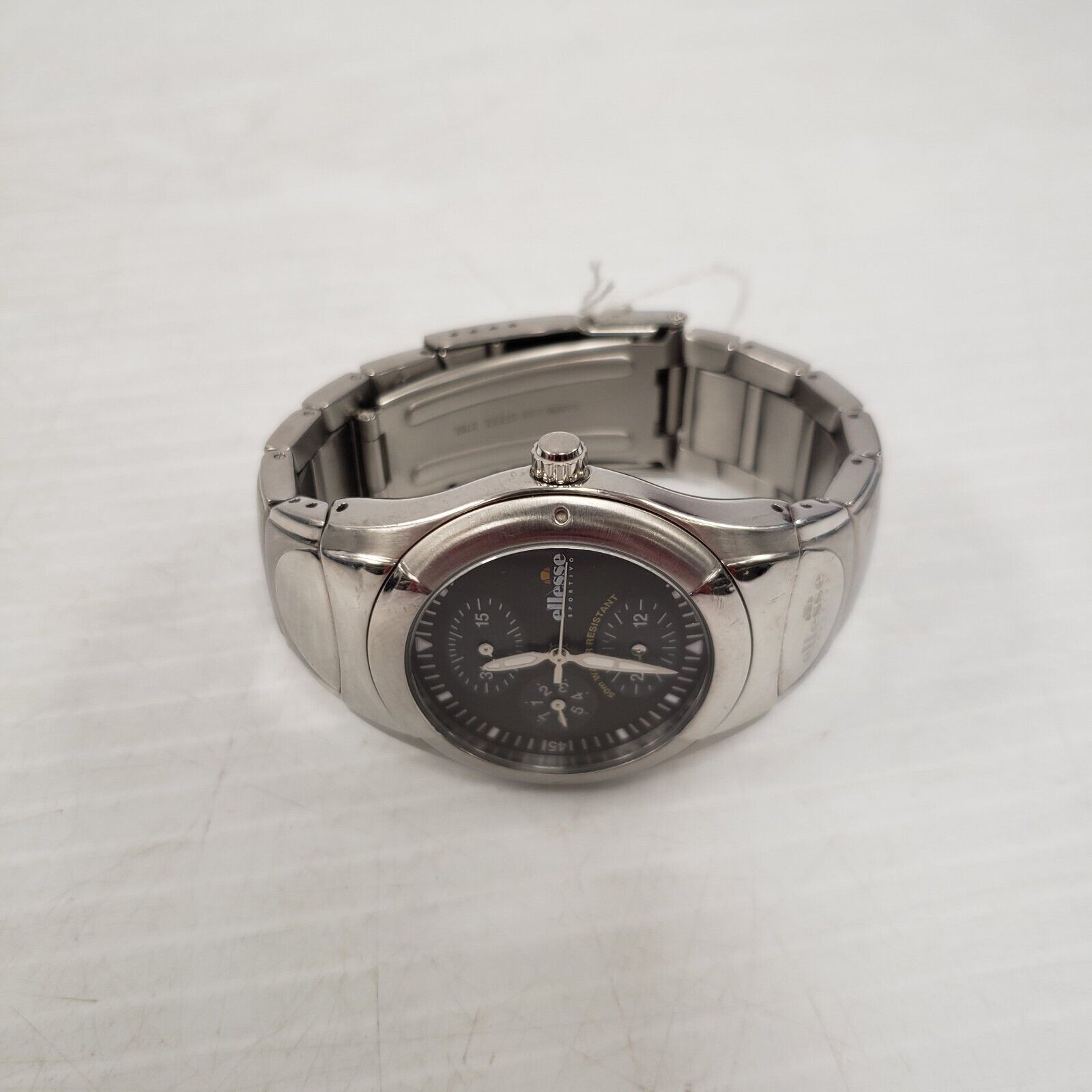 Elesse 03 0205 Luxury Watch for Men - Stainless Steel Analog Wristwatch with Date Display - Perfect for Business, Formal Events & Everyday Wear