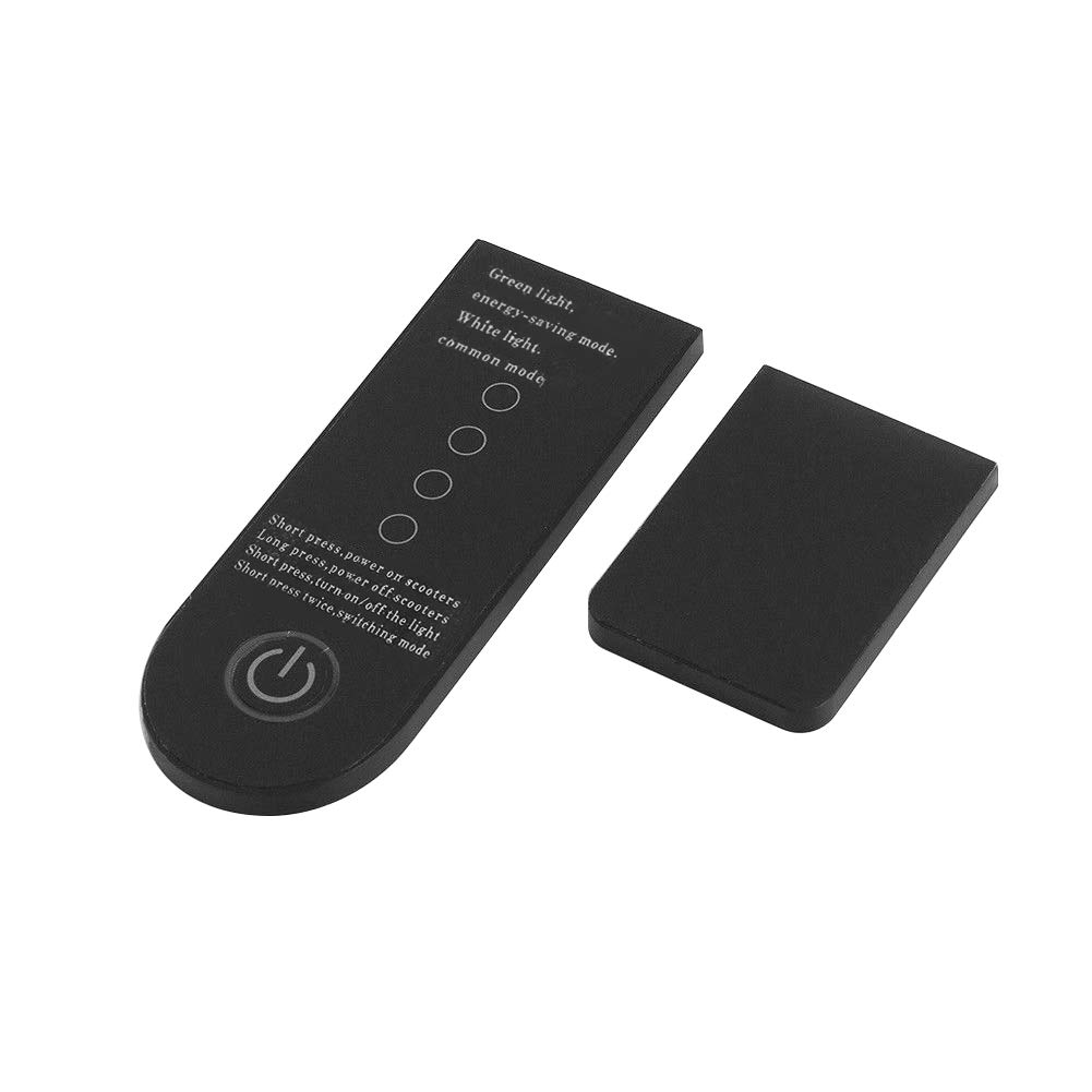 Original Qiilu M365 Electric Scooter Replacement Screen Display Panel Cover - Black Plastic Shell Compatible with Xiaomi M365 Scooter Accessories | DIY Repair & Protection Upgrade for Commuting & Urban Travel