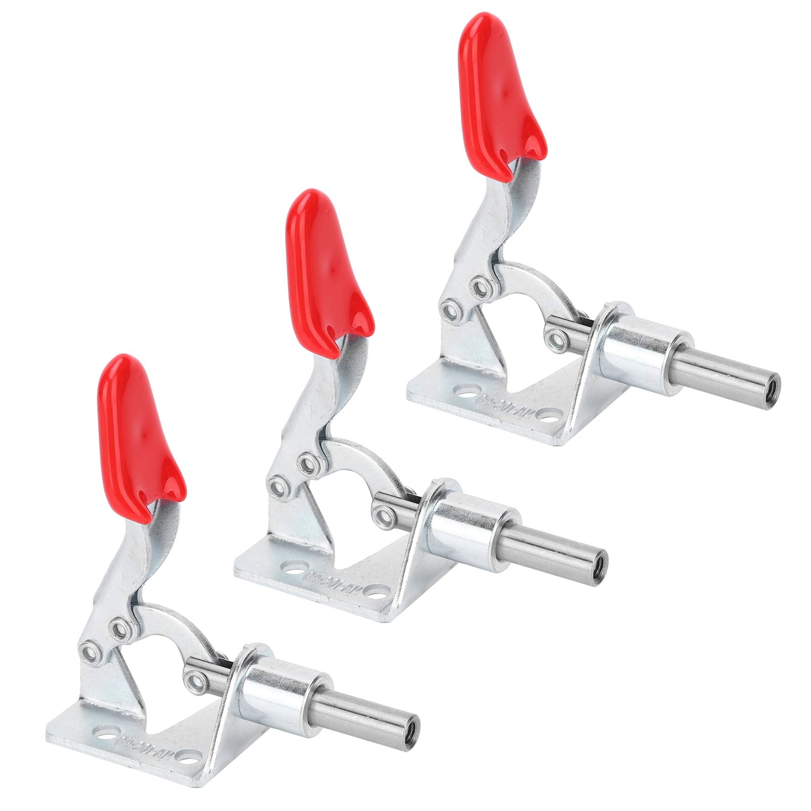 3Pcs Toggle Clamp Tool Set - Heavy Duty Toggle Fixture for Woodworking, Welding & Saw Boards - Perfect for Workbench, Drill Press & DIY Projects