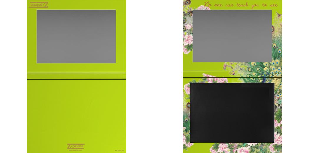 Custom Extra Large Z Palette - Magnetic Makeup Palette for Eyeshadow & Blush - Perfect for Professional Makeup Artists & Travel