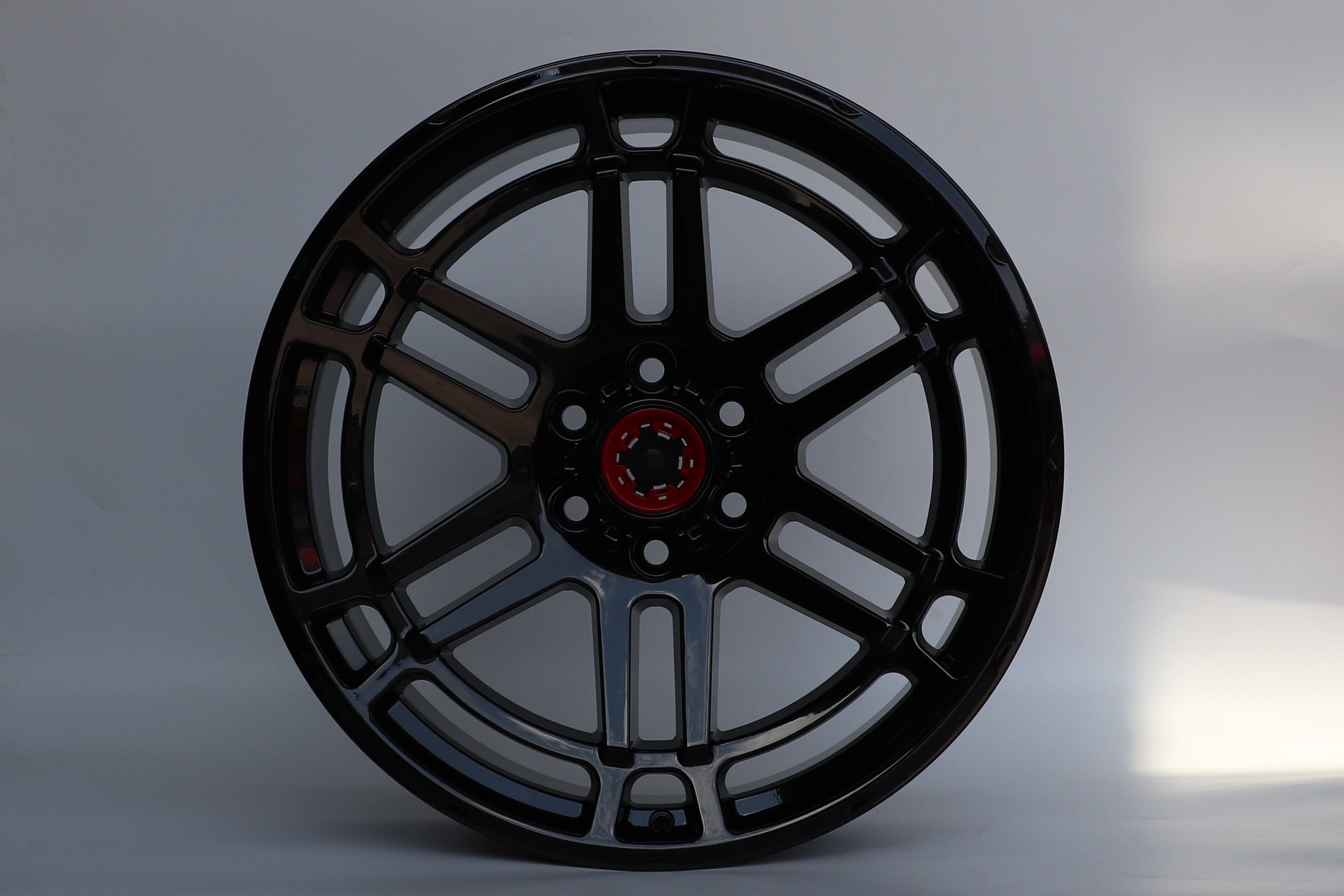 2023 Black Pro Style 16x8 Wheels Rims for Toyota Tacoma 4Runner FJ Cruiser - Off-Road & Street Performance Alloy Wheels - Perfect for Trail Adventures & Daily Driving