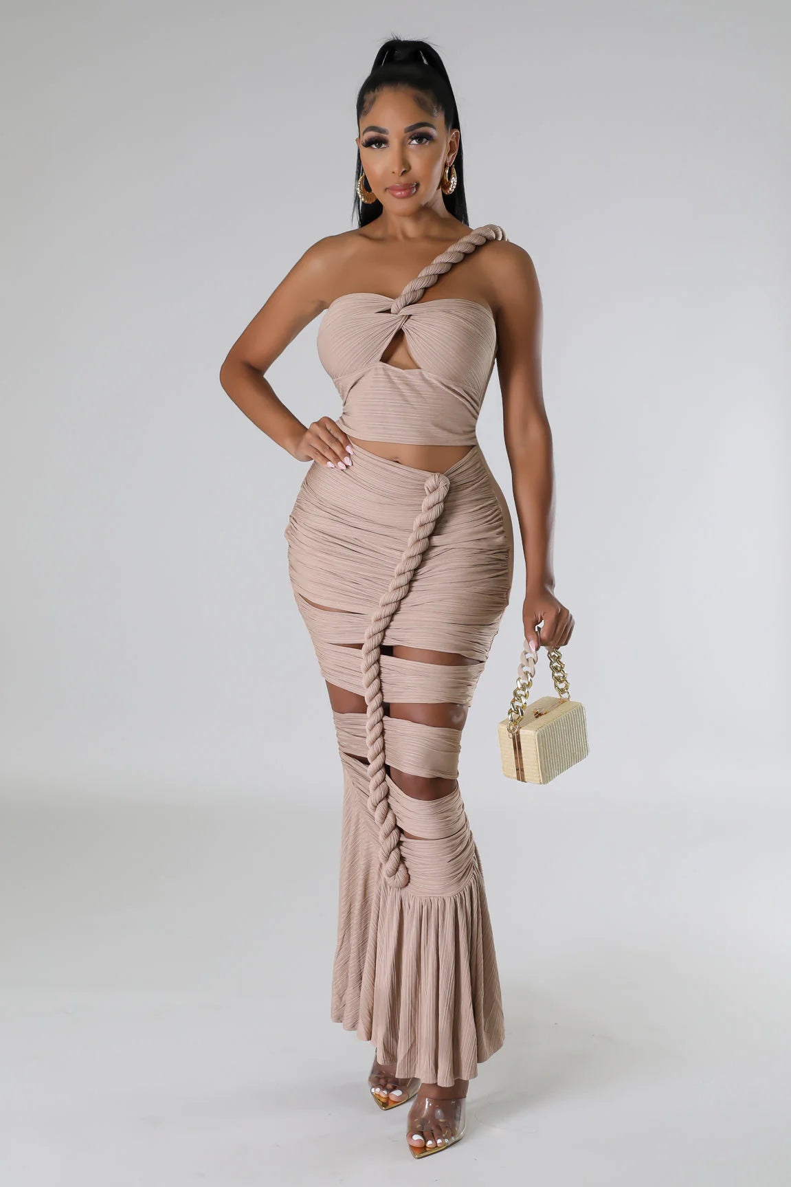 Sailing Babe Dress - Flowy Summer Beach Dress for Women | Perfect for Vacations, Yachting & Seaside Outfits