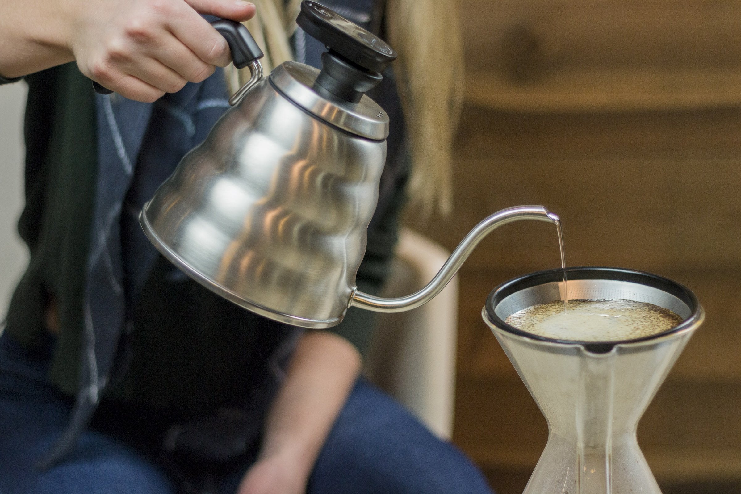 Premium KONE Coffee Filter - Reusable Stainless Steel Pour Over Cone for Drip Brewing - Perfect for Home, Office & Camping Coffee Lovers