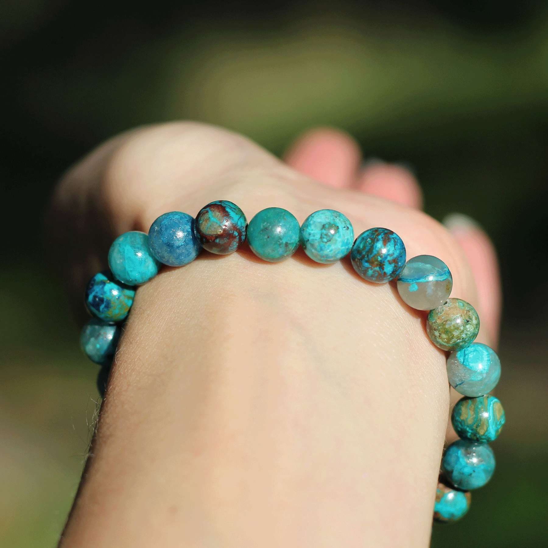 Phoenix Turquoise Bracelet for Women - Handmade Boho Jewelry with Natural Stone - Perfect for Boho Fashion, Gift Giving & Spiritual Healing