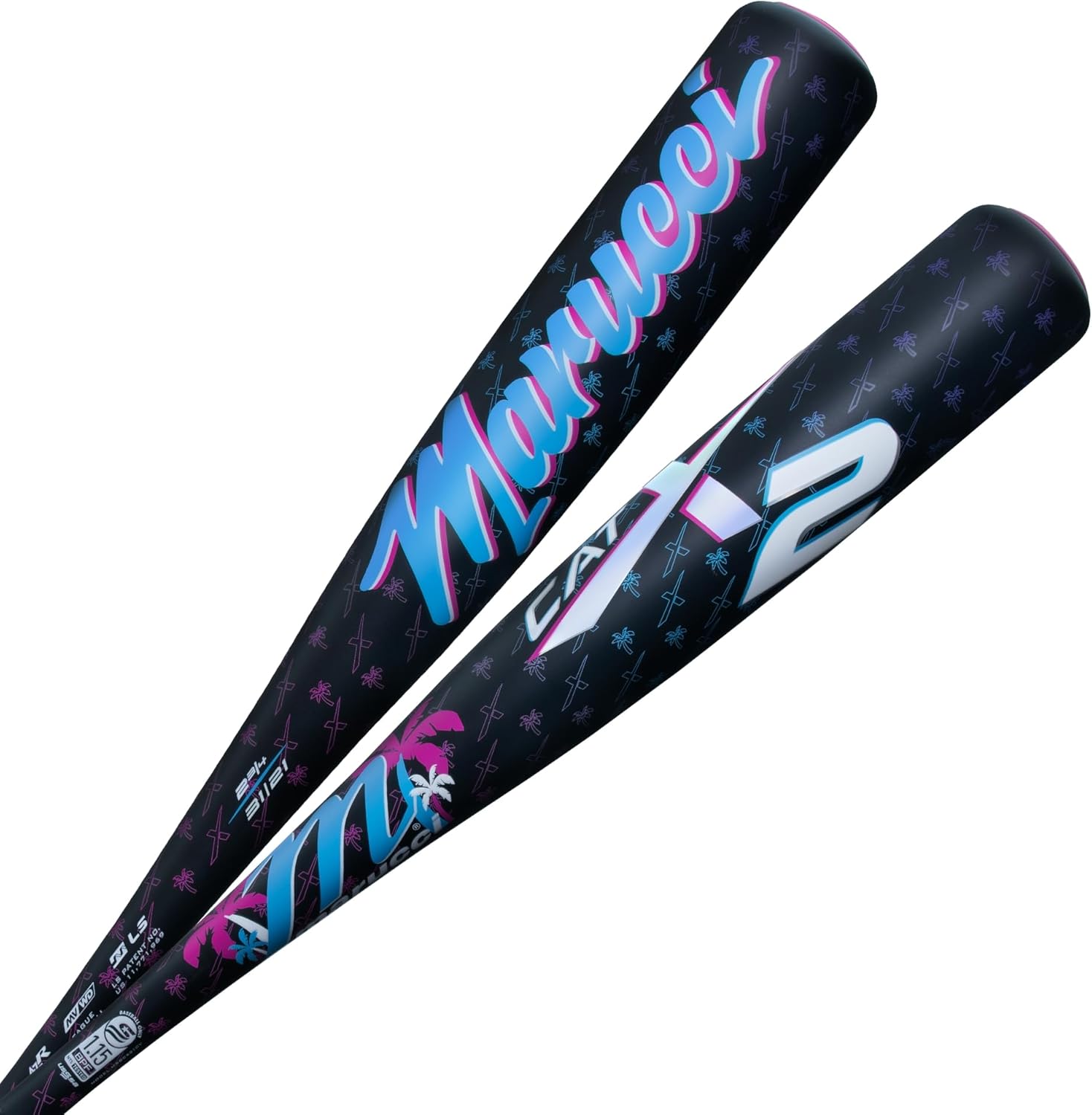 Marucci CATX2 VICE Senior Baseball Bat - 2 3/4 Barrel, USSSA Certified (Drop 5, 8, 10) | High Performance Aluminum Alloy Bat for Youth & Adult Players - Perfect for League Games, Practice & Home Run Training