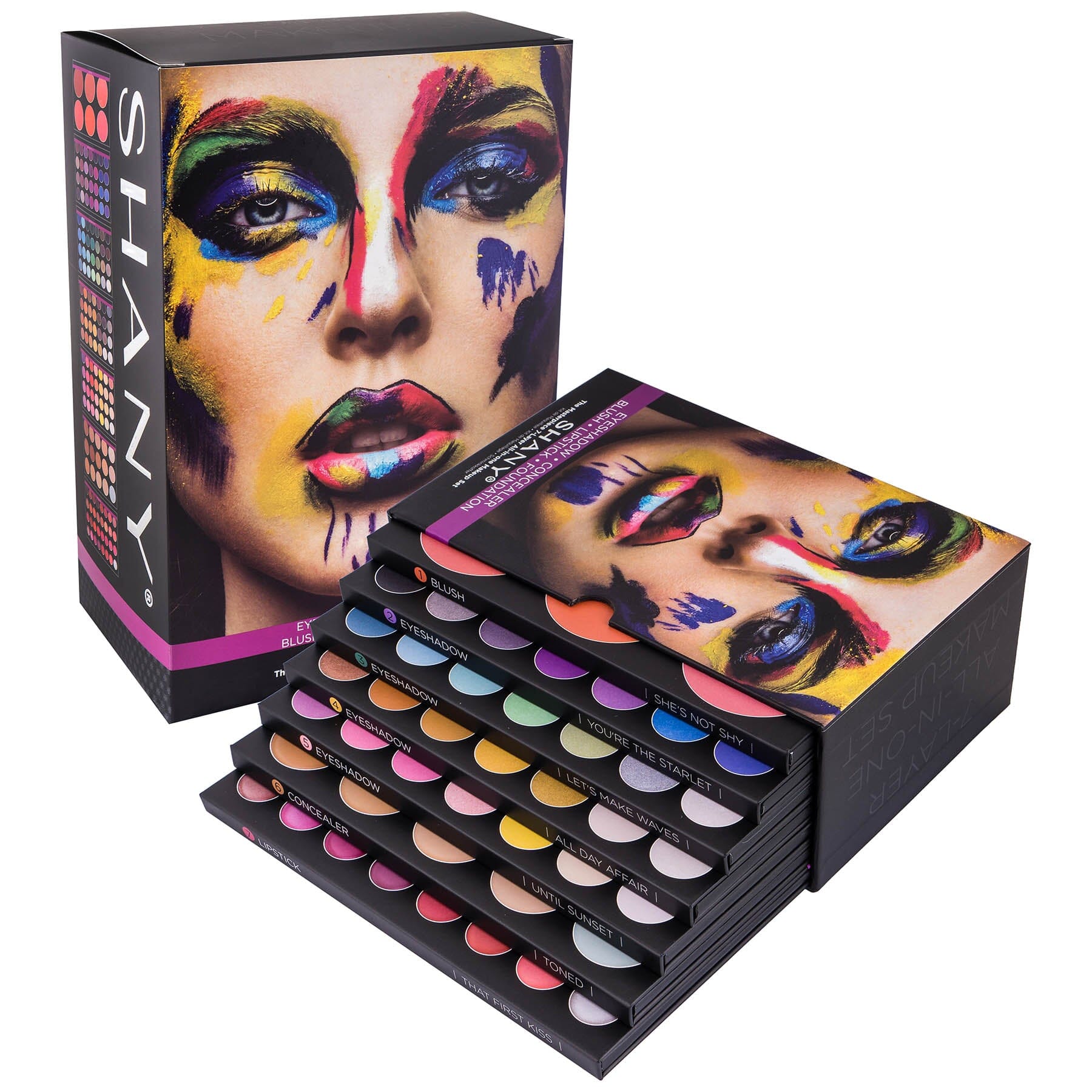 The Masterpiece 7-in-1 Complete Makeup Kit with Foundation, Concealer, Blush & More | Perfect for Daily Use, Special Occasions & Professional Makeup Artists
