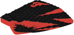 David Riot Squad 2-Piece Black/Red Traction Socks - High-Performance Grip for Basketball, Soccer & Workout - Stay Secure During Sports & Gym Sessions