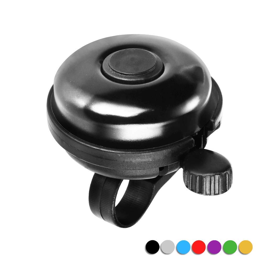Accmor Bike Bell & Water Bottle Holder Set - Durable Bicycle Accessories for Kids & Adults - Perfect for Mountain Bikes, Commuting & Outdoor Cycling Adventures