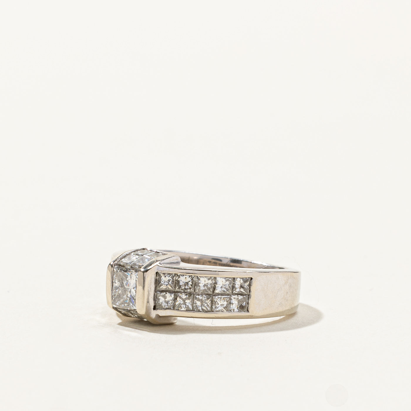 2.60ctw Princess Cut Diamond Engagement Ring for Women - Size 6.5 | Perfect Proposal Gift, Wedding Jewelry & Anniversary Present