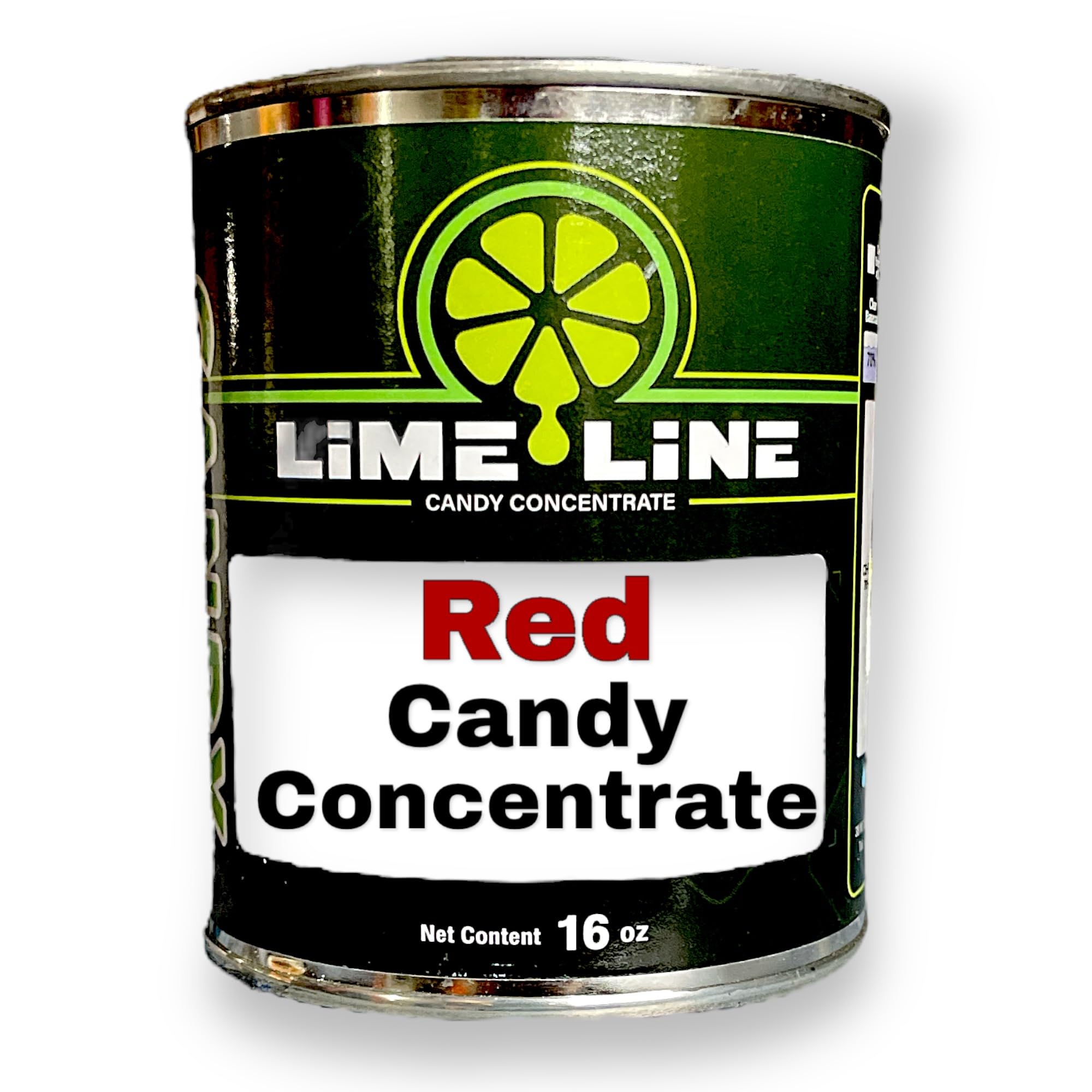 LIME LINE Transparent Candy Concentrate Paint - 16oz Solvent-Based for Automotive Custom Painting (Red Candy) - Perfect for Airbrushing, Custom Car Detailing & Motorcycle Graphics