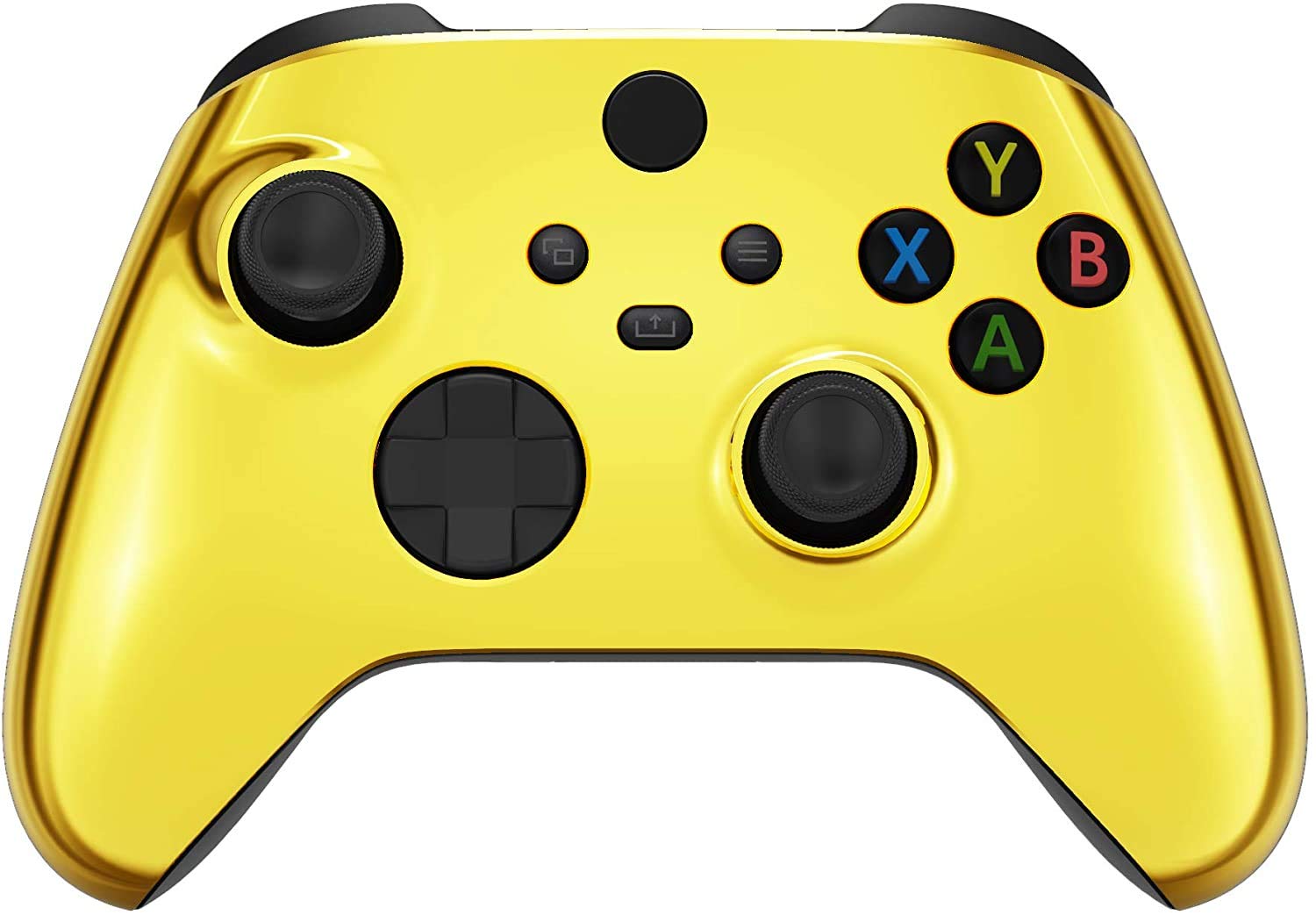 Custom Wireless Xbox Controller for Microsoft Xbox Series X/S & Xbox One - Soft Touch Grip - Gold Edition (X/S Gold) - Perfect for Gaming, Streaming & Competitive Play