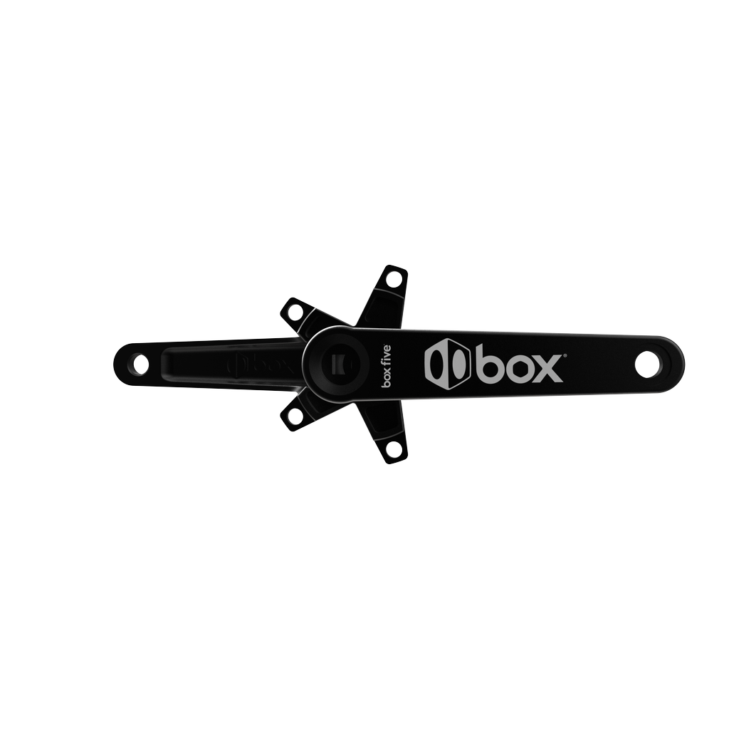 Box Five Square Taper Crankset - High-Performance Bike Crankset for Road & Mountain Bikes | Durable & Lightweight for Smooth Riding Experience