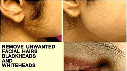 Haritaki Manjari & Kuppaimeni Powder Mix with Gelatin - 2 in 1 Face Mask & Hair Removal for Glowing Skin (50g) | Natural Skin Care Solution for Acne, Blackheads & Smooth Complexion