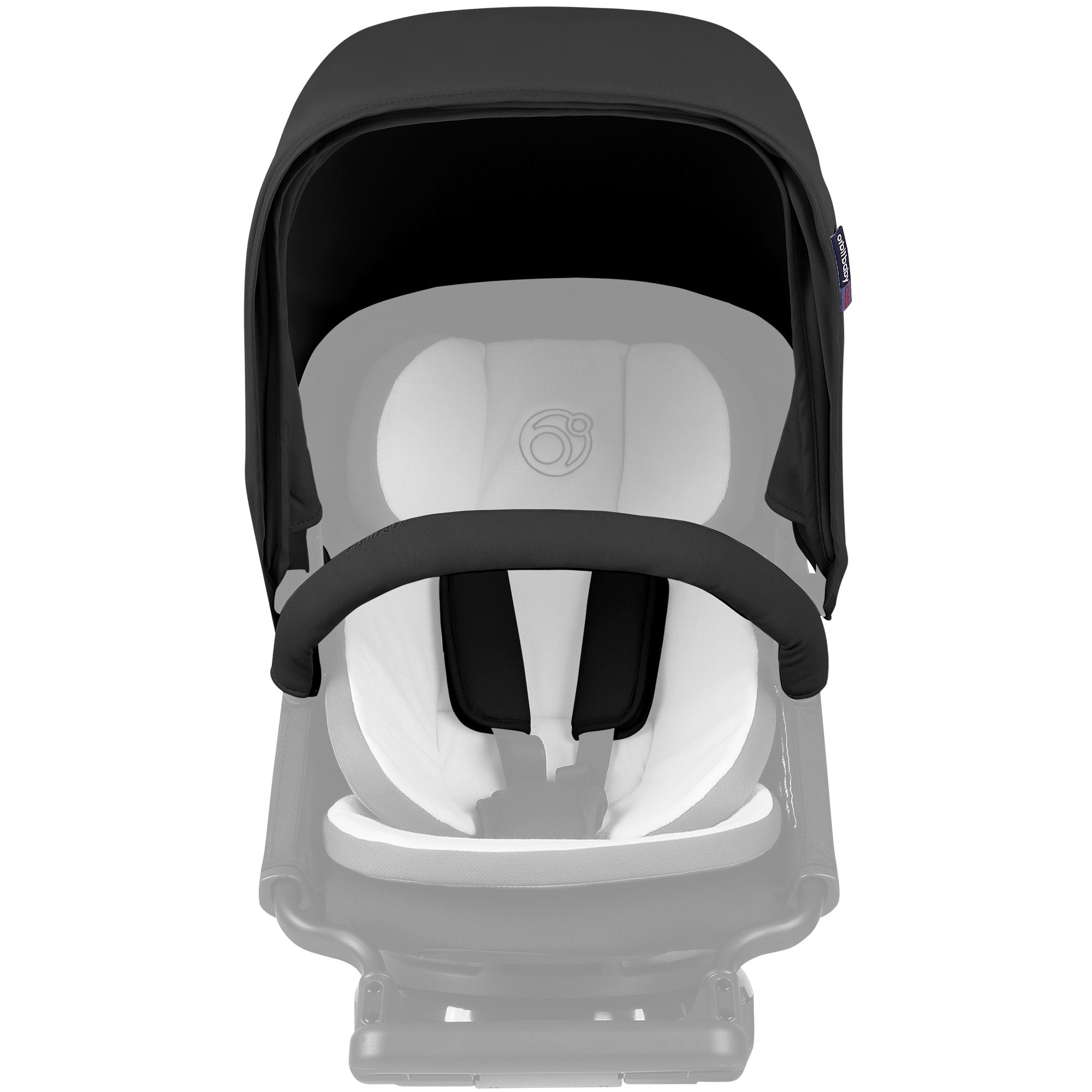 Premium G5 Stroller Canopy in Black - UV Protection & Adjustable Shade for Baby Strollers - Perfect for Outdoor Walks, Park Visits, and Traveling with Your Infant