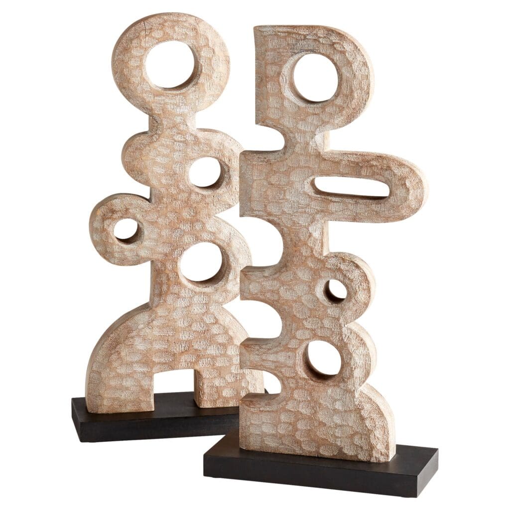 Cyan Design 11277 Zulu Sculpture #1 - Weathered Grey African Tribal Statue for Home Decor, Office & Garden Accent | Handcrafted Art Piece for Living Room, Bookshelf or Outdoor Display