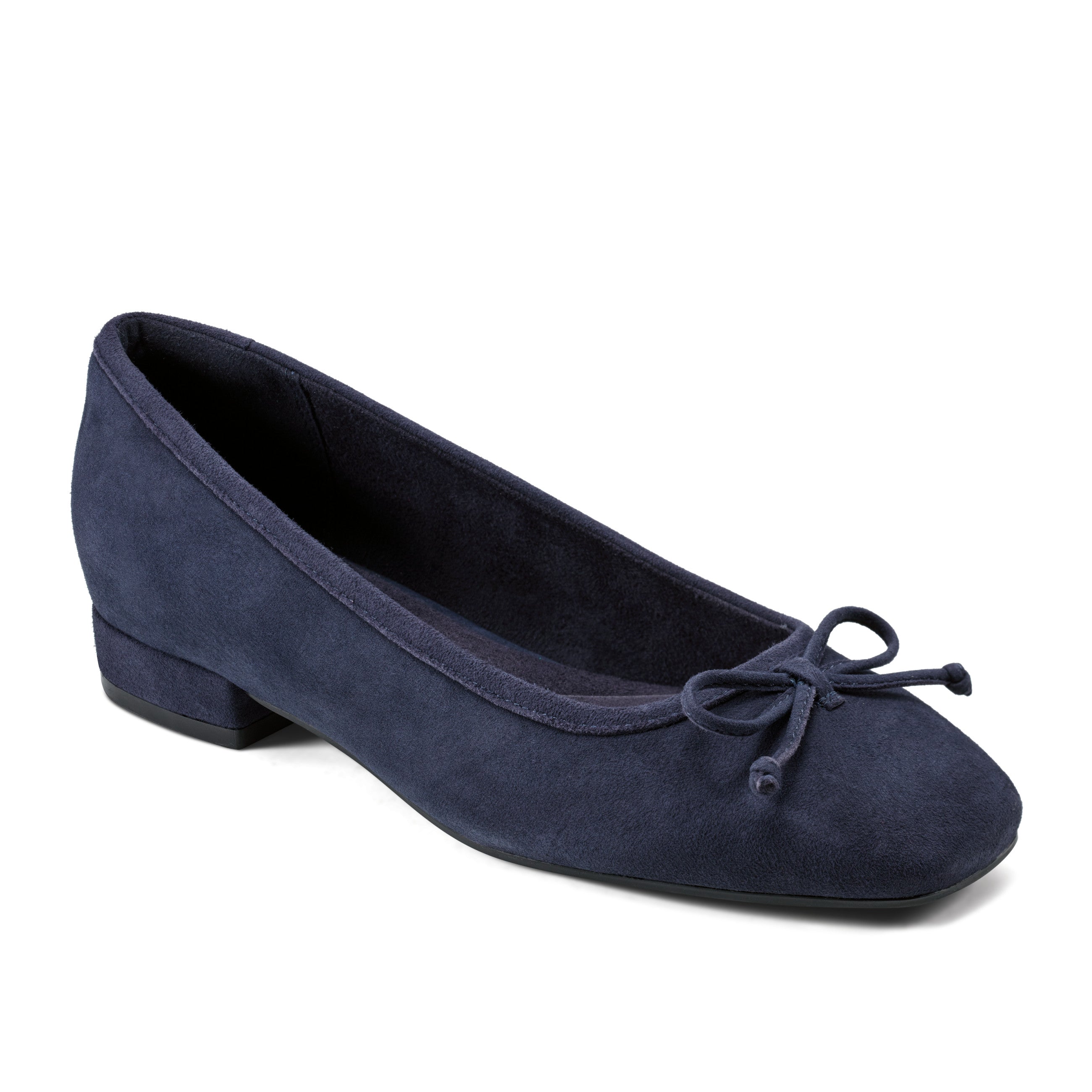 Women's Sadie Square Toe Slip-On Ballet Flats - Comfortable Dress Shoes for Work, Office & Casual Outfits