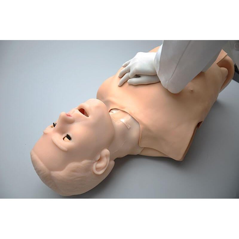 HAL® Adult Multipurpose Airway and CPR Training Manikin - Lightweight Medical Practice Dummy for First Aid, Nursing & Emergency Response Training - Perfect for Hospitals, Schools & CPR Certification Courses