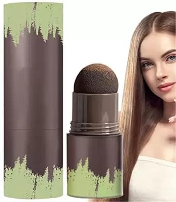 Glowhouse Hairline Powder - Medium Brown Hair Root Touch Up, Temporary Hair Color Shadow for Thinning Hair & Bald Spots | Natural-Looking Coverage for Men & Women - Perfect for Daily Use, Events & Photos
