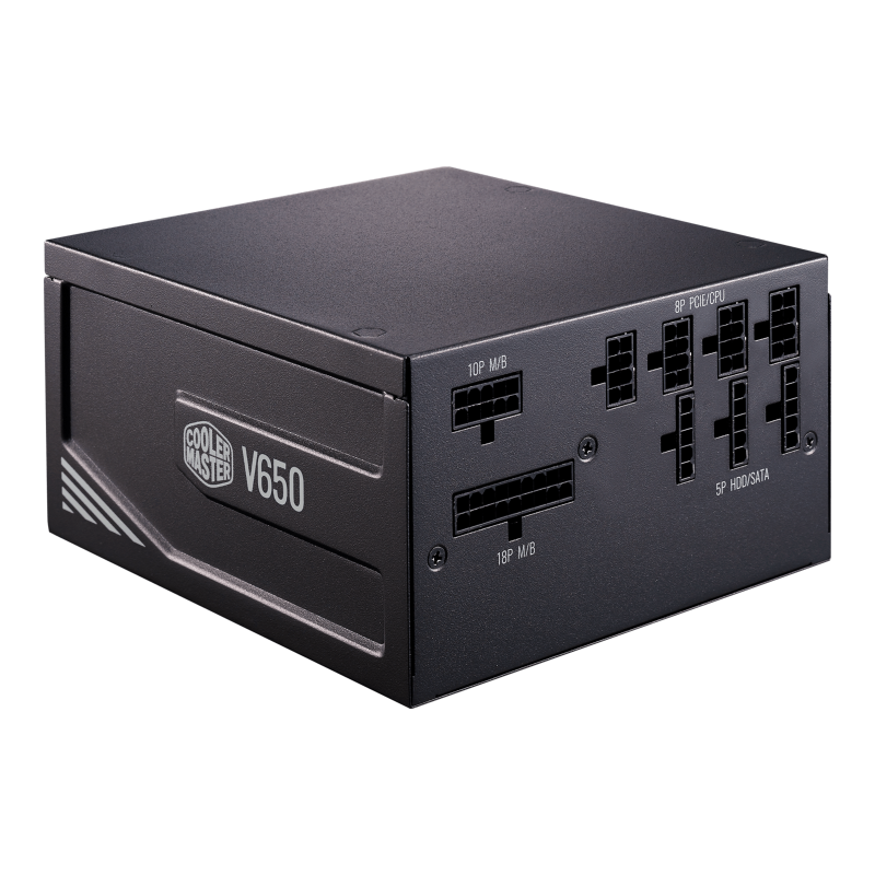 Cooler Master MPY 650V AFBAG UK CM V GOLD V2 650W Full Modular Power Supply (10 Year Warranty) - High Efficiency PSU for Gaming PC, Workstation & Home Office Setup