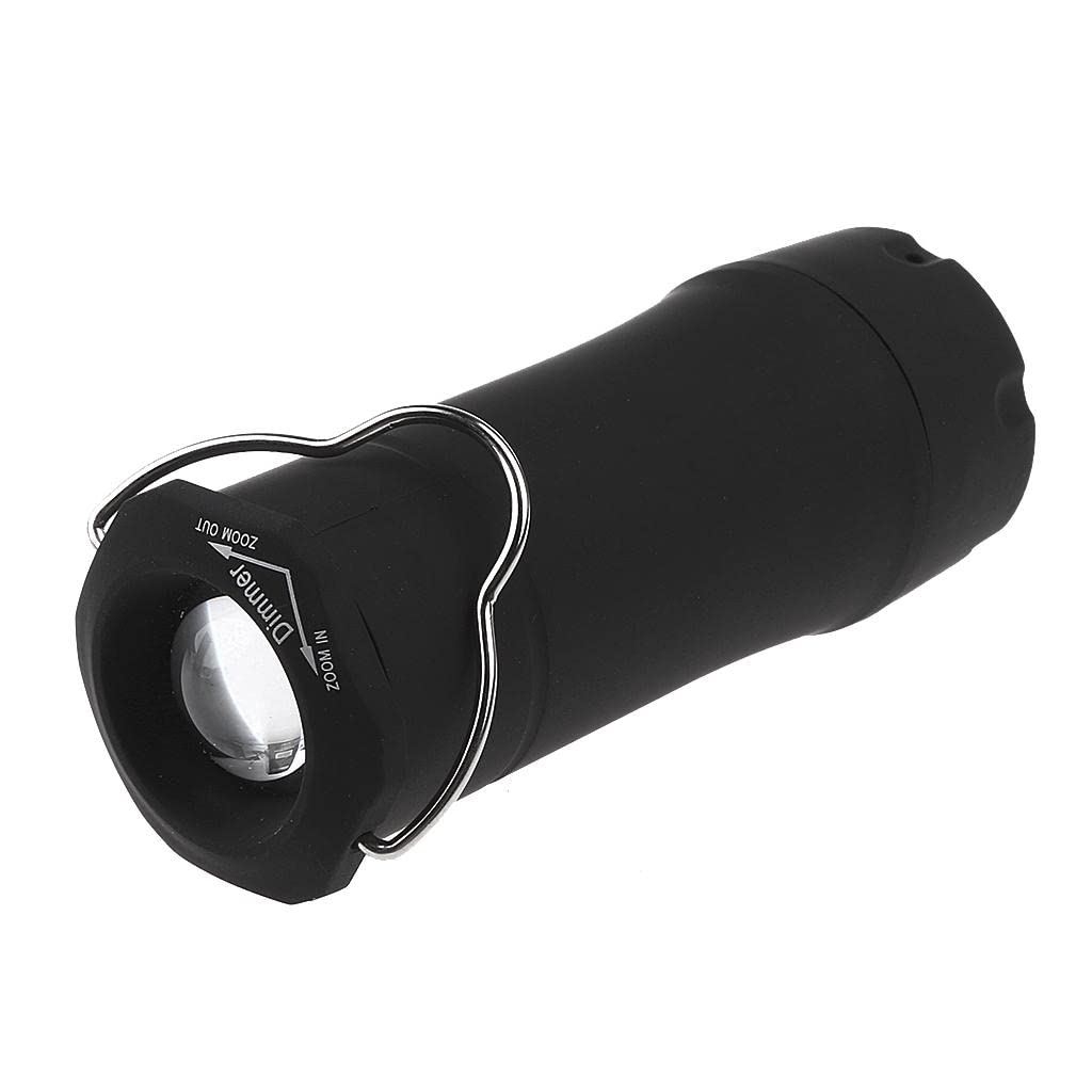 2 in 1 Camping Lantern & Flashlight - High Brightness LED, Portable Rechargeable Emergency Light for Outdoor Hiking, Power Outages, and Backpacking Adventures