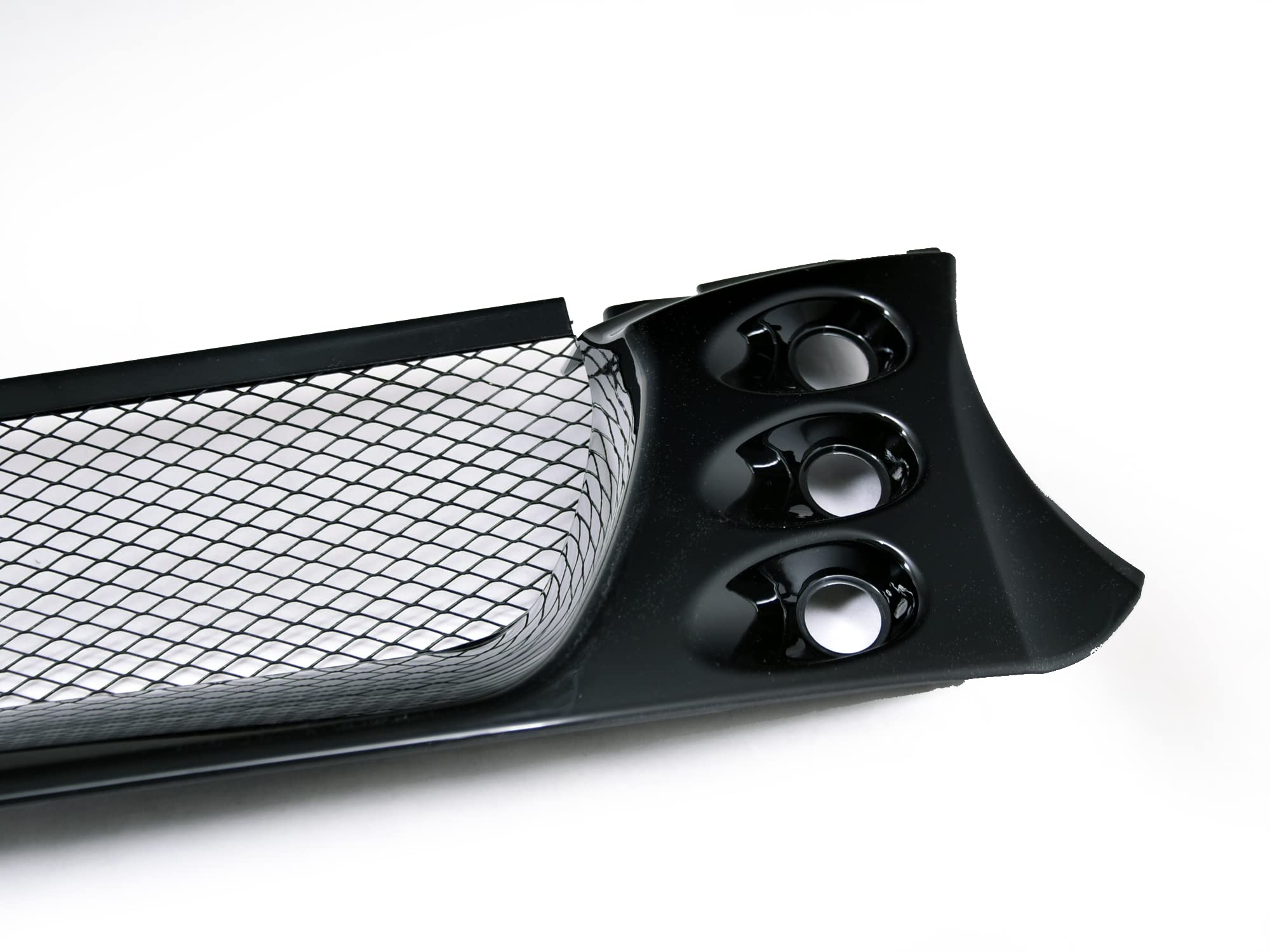 Armordillo USA 7150058 Gloss Black Mesh Front Grill Grille for 2002-2003 Subaru Impreza | Upgrade Your Car's Style & Protection | Perfect for Street Racing & Car Shows