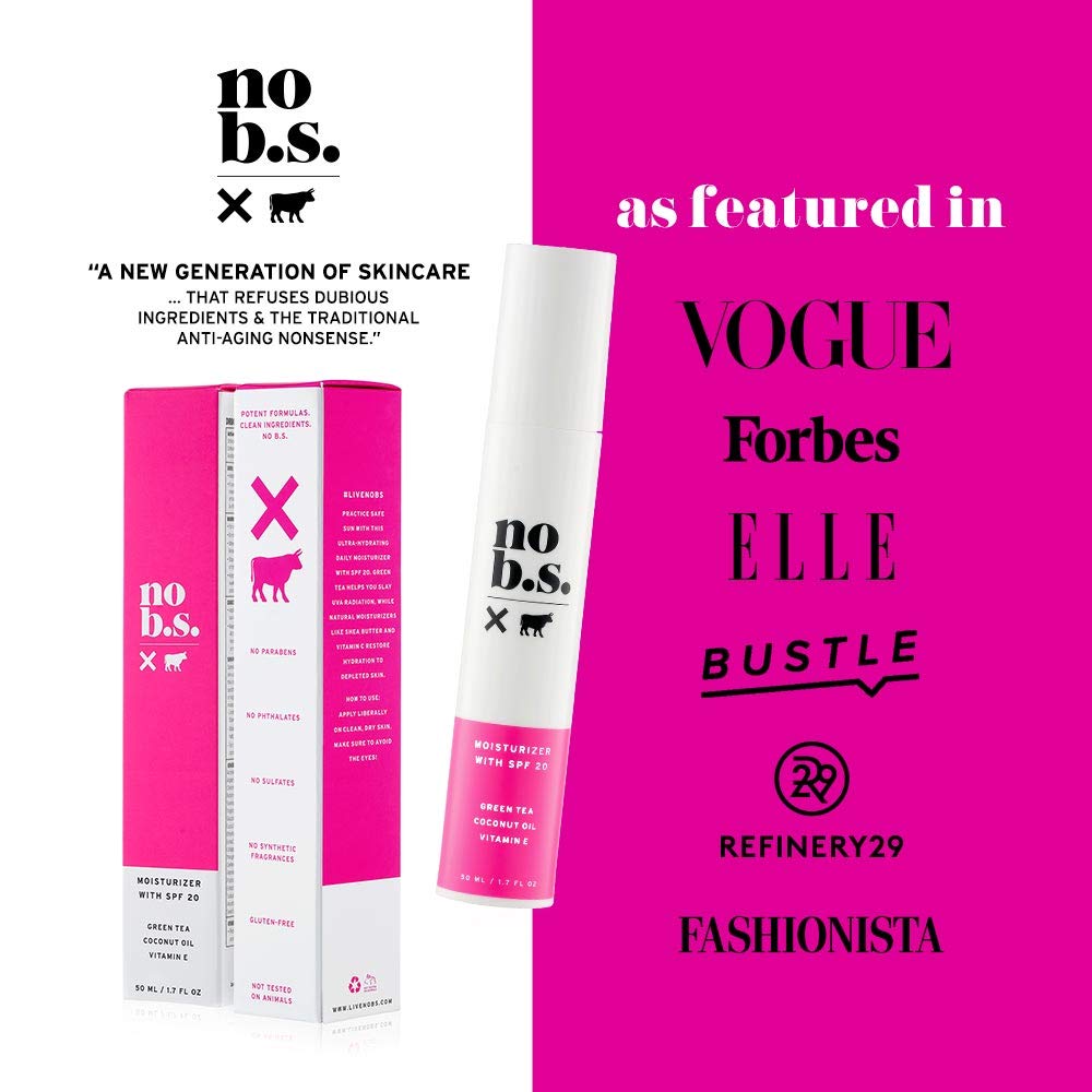 No Bad Stuff - Protect + Correct Duo: Daytime Face Moisturizer with SPF 20 & Nighttime Cream for Hydration & Redness Relief (2.7 oz) - Perfect for Dry, Sensitive Skin Care Routine