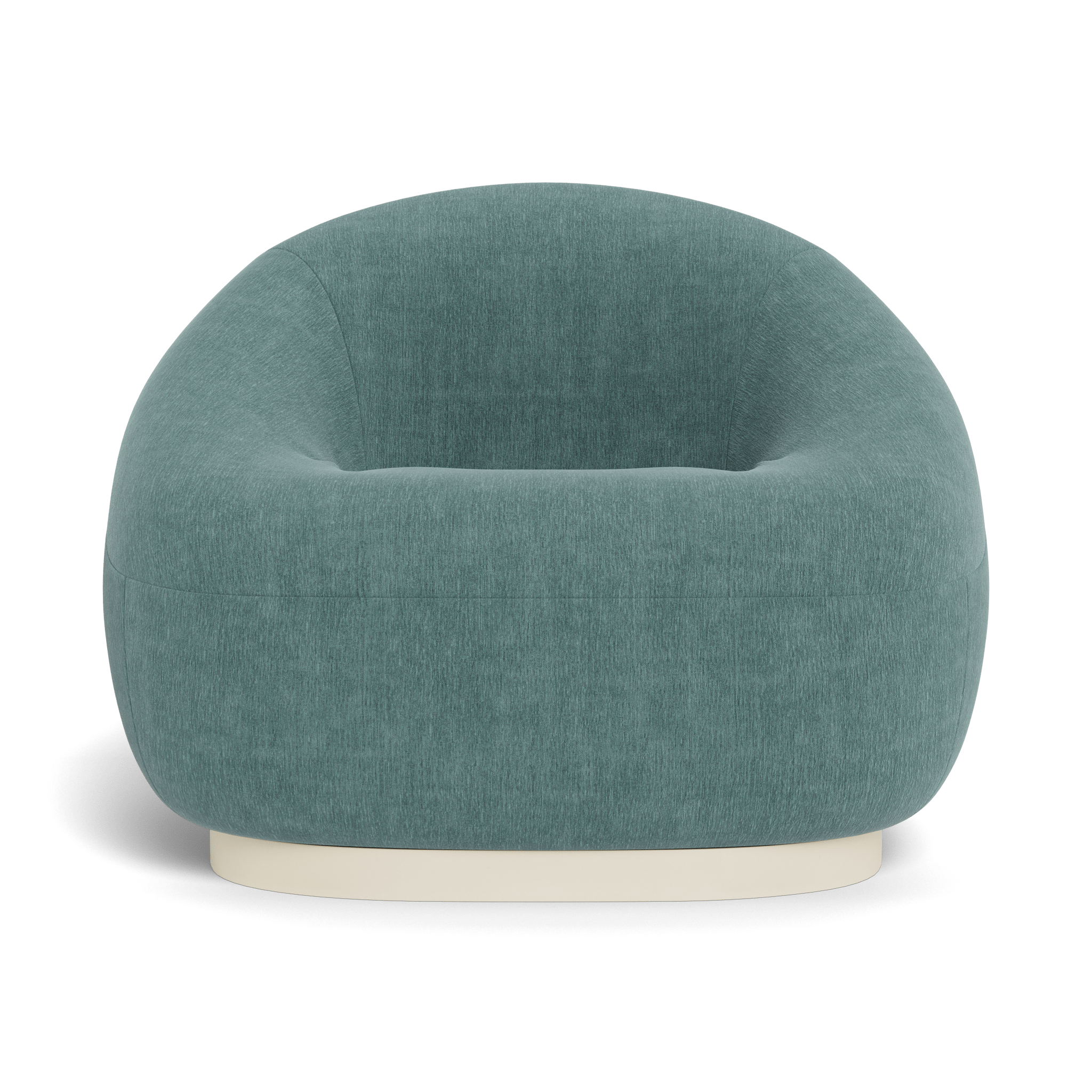 Modern Gio Lounge Chair - Mid Century Accent Chair with Wooden Legs for Living Room, Bedroom, or Office - Perfect for Relaxing, Reading & Home Decor