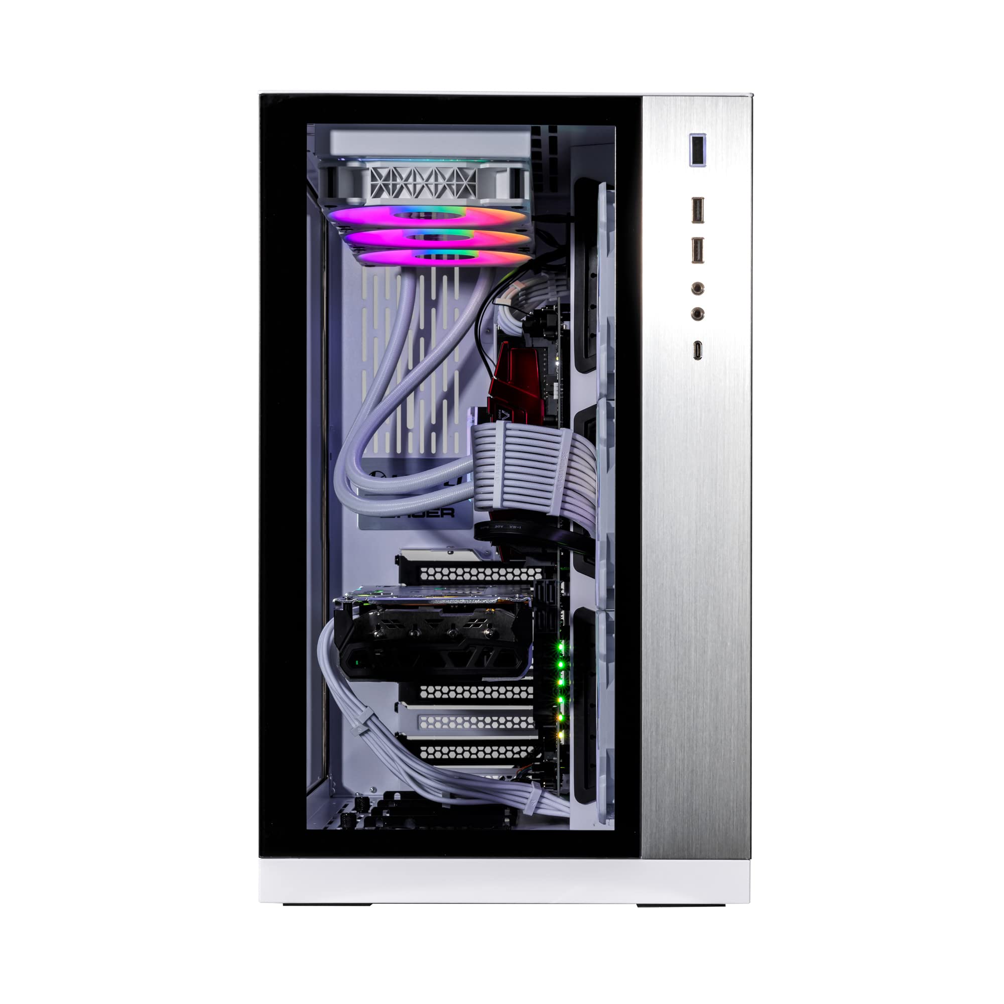 Velztorm Lux Lyte Custom Gaming PC - AMD Ryzen 9 5900X 12-Core, RTX 3050 8GB, 64GB RAM, 1TB NVMe SSD + 2TB HDD | WiFi 6, USB 3.2, Windows 11 Pro | High-Performance Desktop for 4K Gaming, Streaming & Content Creation