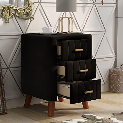 Black-3 Drawers*