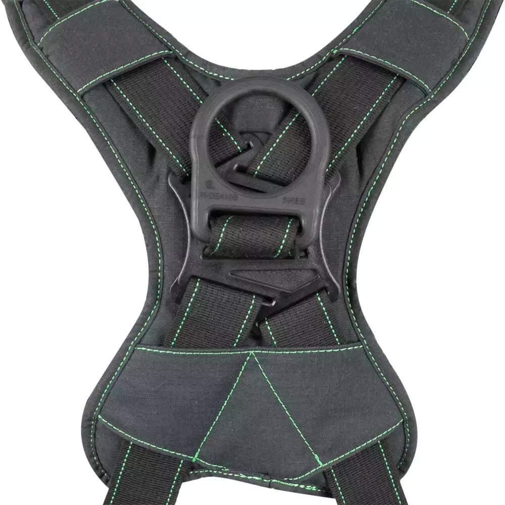 Arc Flash Full Body Harness - DE 3D & DE MB Chest/Legs Protection - Heavy Duty Safety Gear for Electrical Workers & Industrial Use