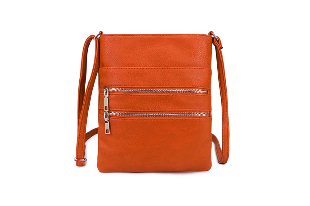 Long & Son Women's Medium Crossbody Bag 18802 - Stylish Shoulder Purse for Everyday Use, Work, Travel & Shopping