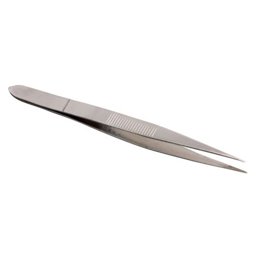 Premium TerraX Stainless Steel Fine Point Tweezers for Gold Prospecting & Small Particle Recovery - Ideal for Jewelry Making, Electronics Repair & Lab Use
