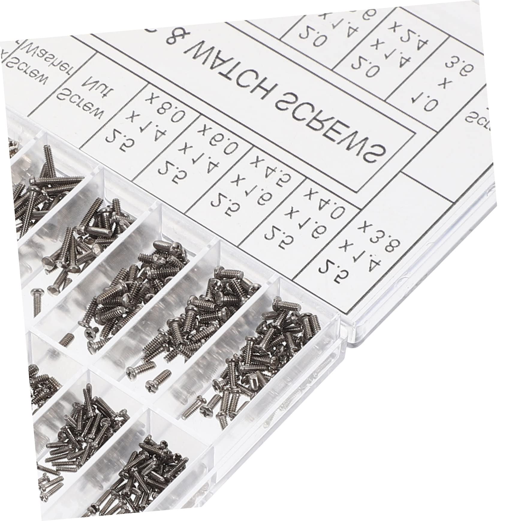 Outanaya Glasses Repair Kit - 1 Set of Eyeglass Screws, Nose Pads & Tools for Fixing Sunglasses & Prescription Glasses | Perfect for Home, Office & Travel Eyewear Maintenance