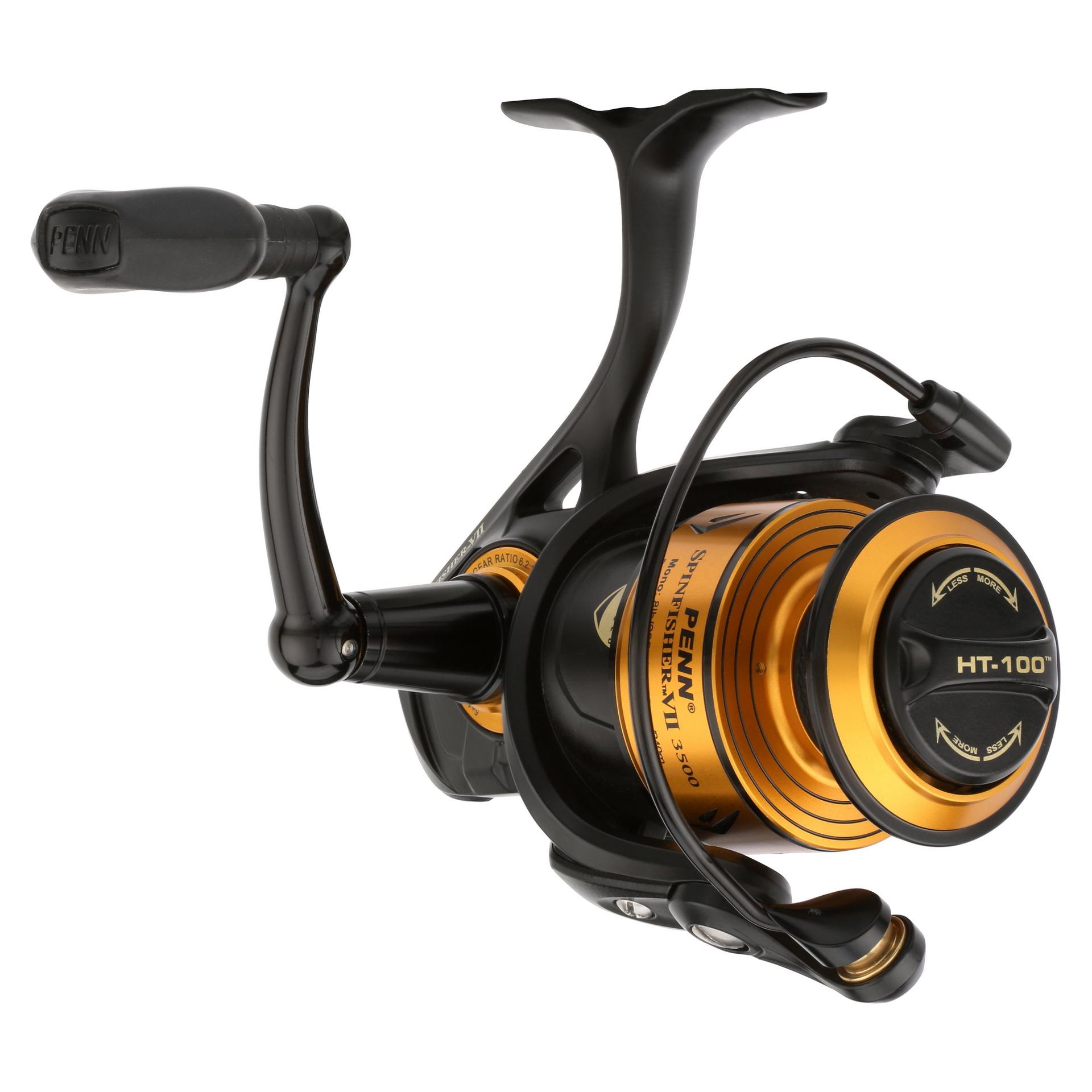 Penn Spinfisher VII Spinning Fishing Reel - Saltwater & Freshwater, 7+1 Shielded Bearings, Waterproof - Perfect for Surf, Pier, and Offshore Fishing