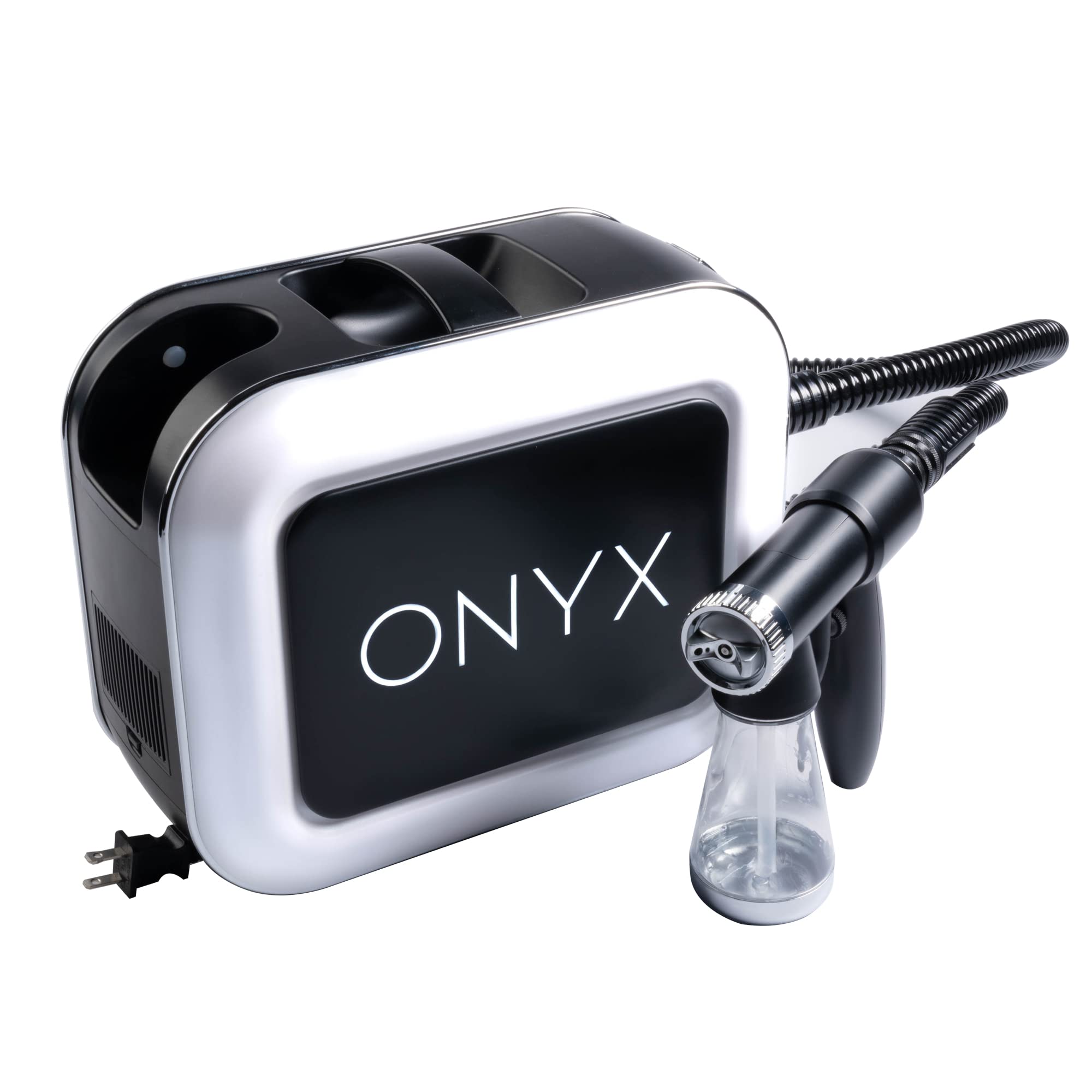 Professional Onyx Spray Tan Machine Kit with Adjustable Tanning Gun & LED Light - Perfect for Salon, Home Use & Airbrush Tanning Services