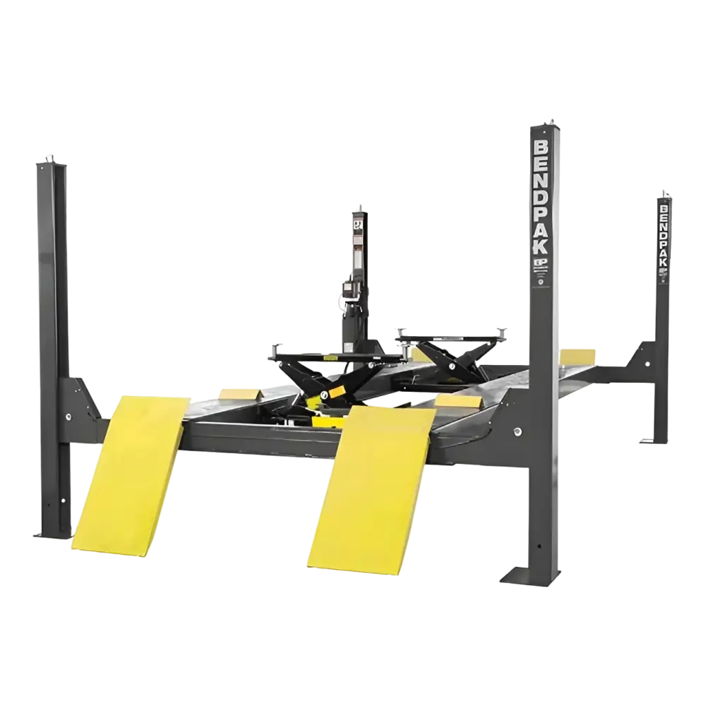 BendPak HDS-14 14,000 lbs Capacity 4-Post Car Lift for Auto Repair Shops & Home Garages - Standard Model 5175170