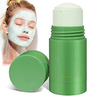 Green Stick Mask - Purifying & Detoxifying Stick Mask for Clear Skin | Perfect for Travel, Gym & On-the-Go Skincare