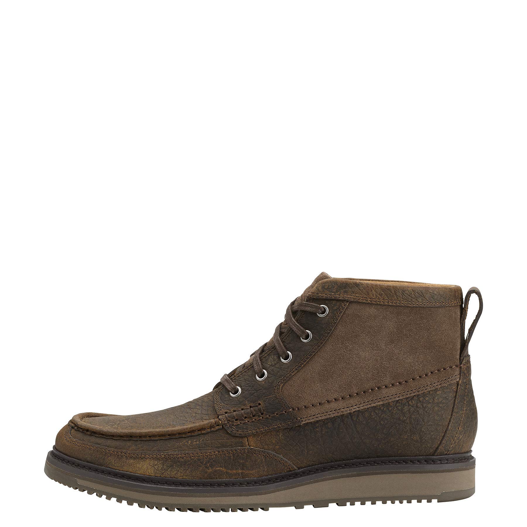 Ariat Men's Lookout Boot - Waterproof Work Boots for Men with Slip-Resistant Sole | Durable Leather Construction for Construction, Farming & Outdoor Work