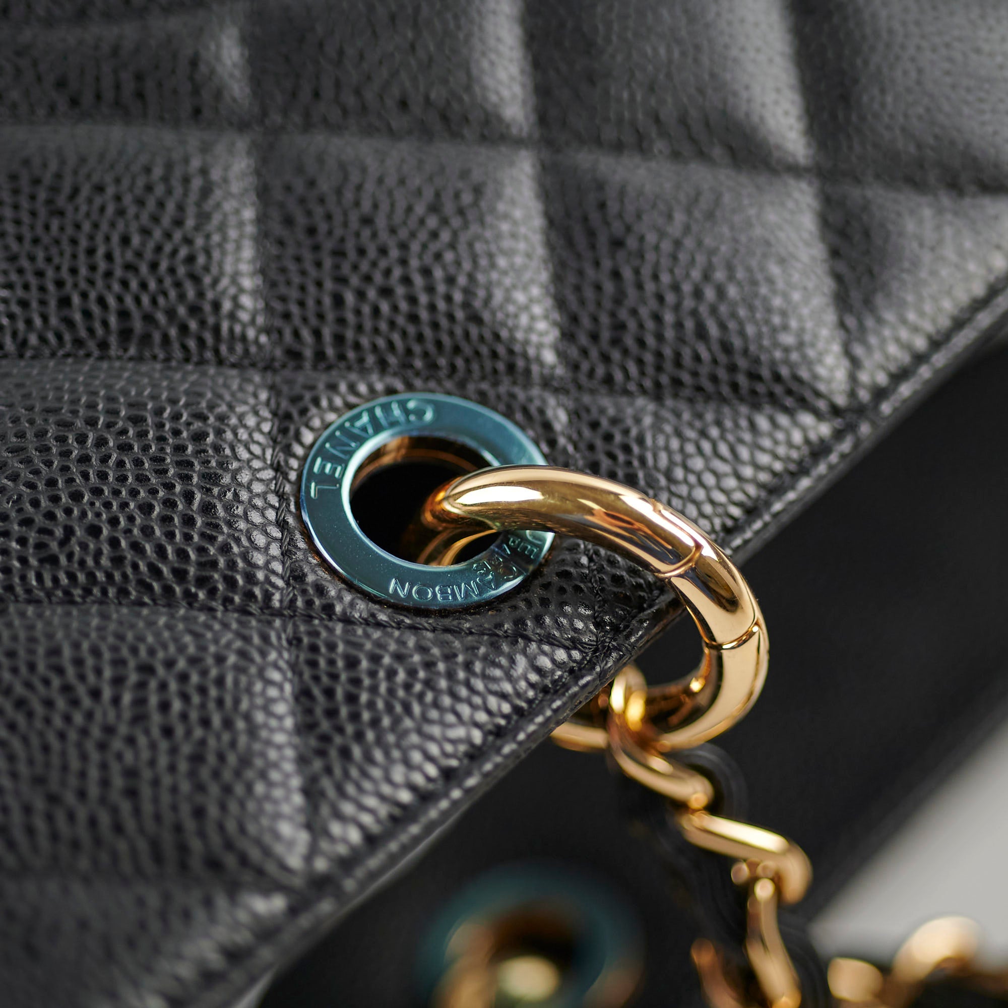 Chanel Caviar Leather GST Grand Shopping Tote Bag Black - Luxury Designer Handbag for Women, Perfect for Work, Travel & Everyday Use